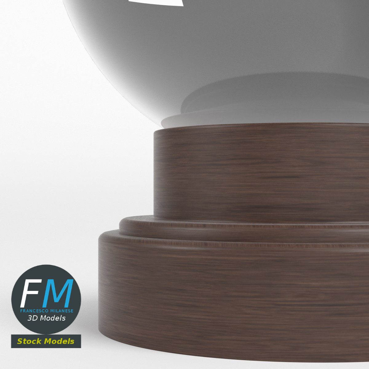 3D-Modell - Orbuculum Kristallkugel - 04