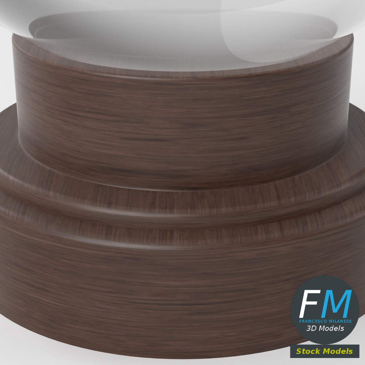 3D-Modell - Orbuculum Kristallkugel - 05