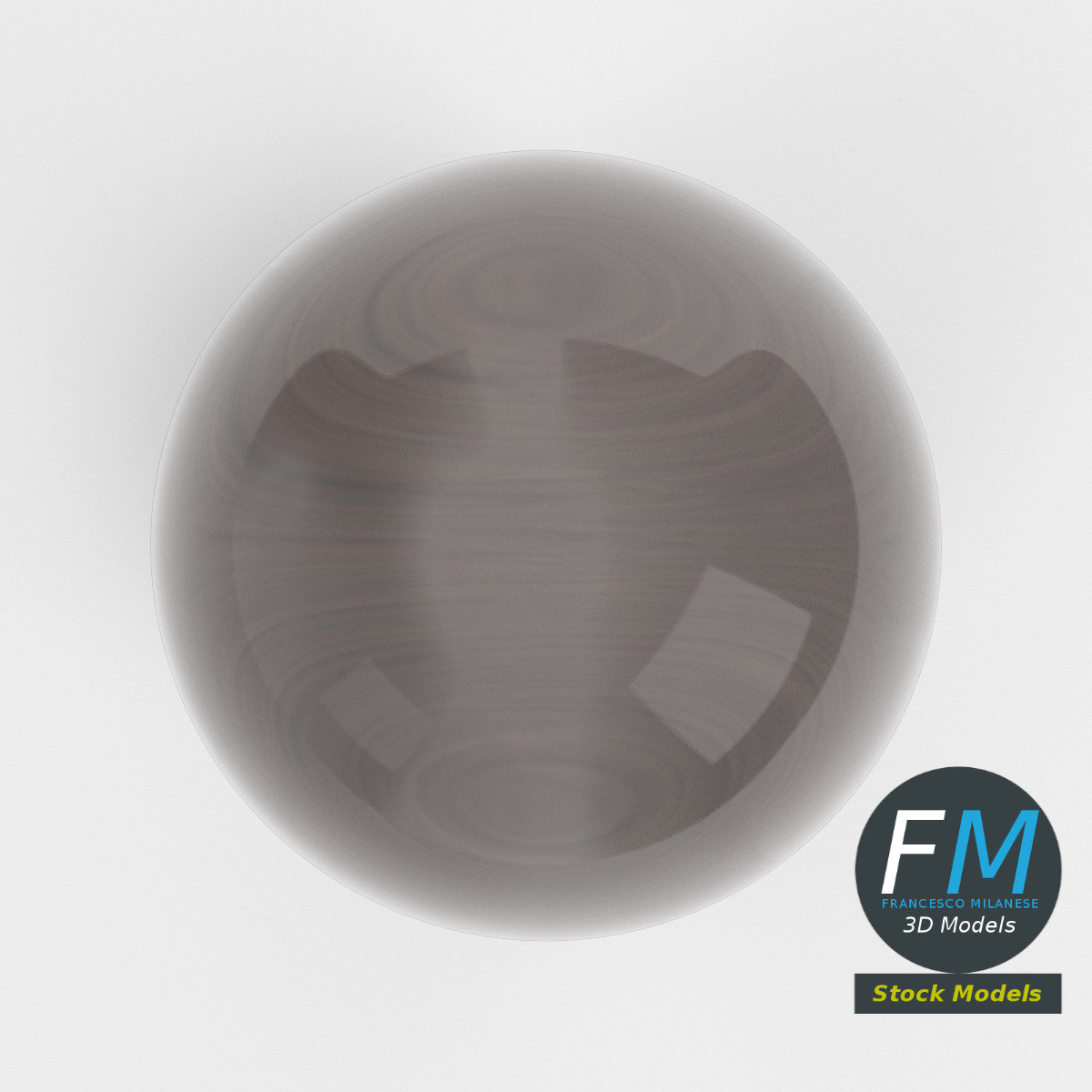 3D-Modell - Orbuculum Kristallkugel - 06