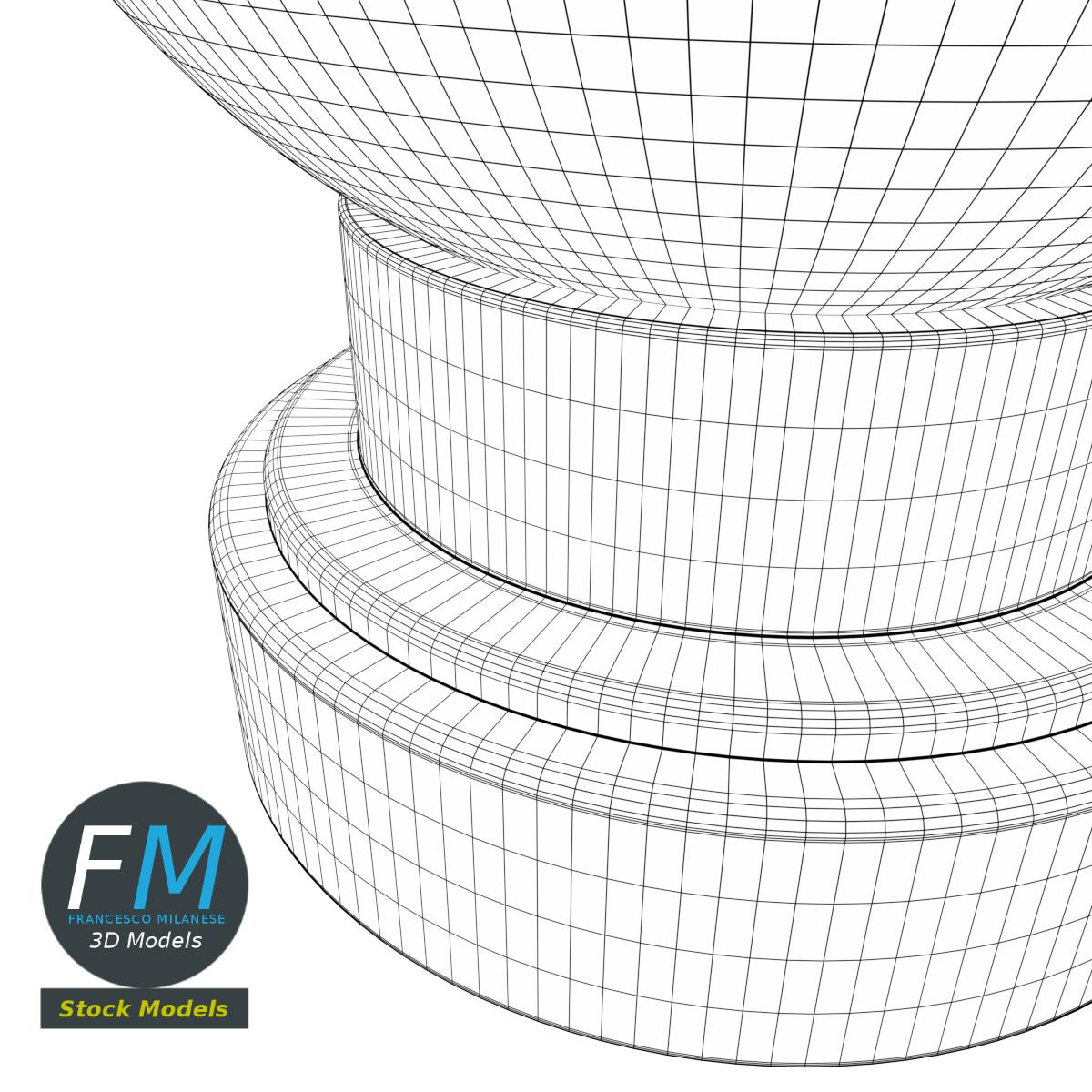 3D-Modell - Orbuculum Kristallkugel - 08