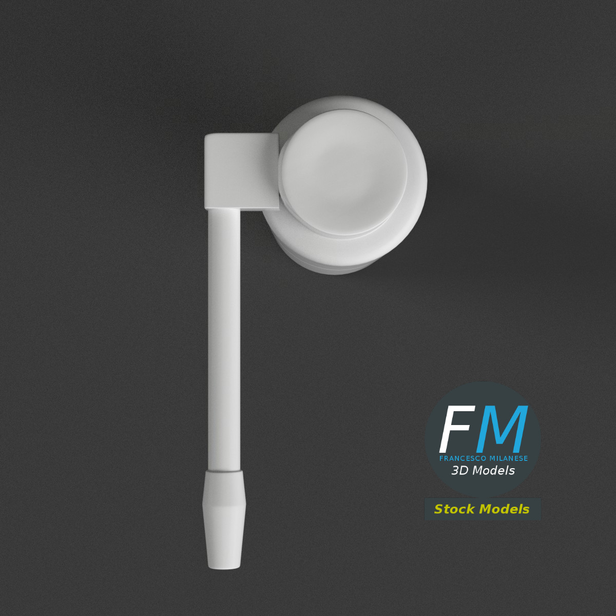 3D-Modell - Oropharyngeale Sprühflasche - 06