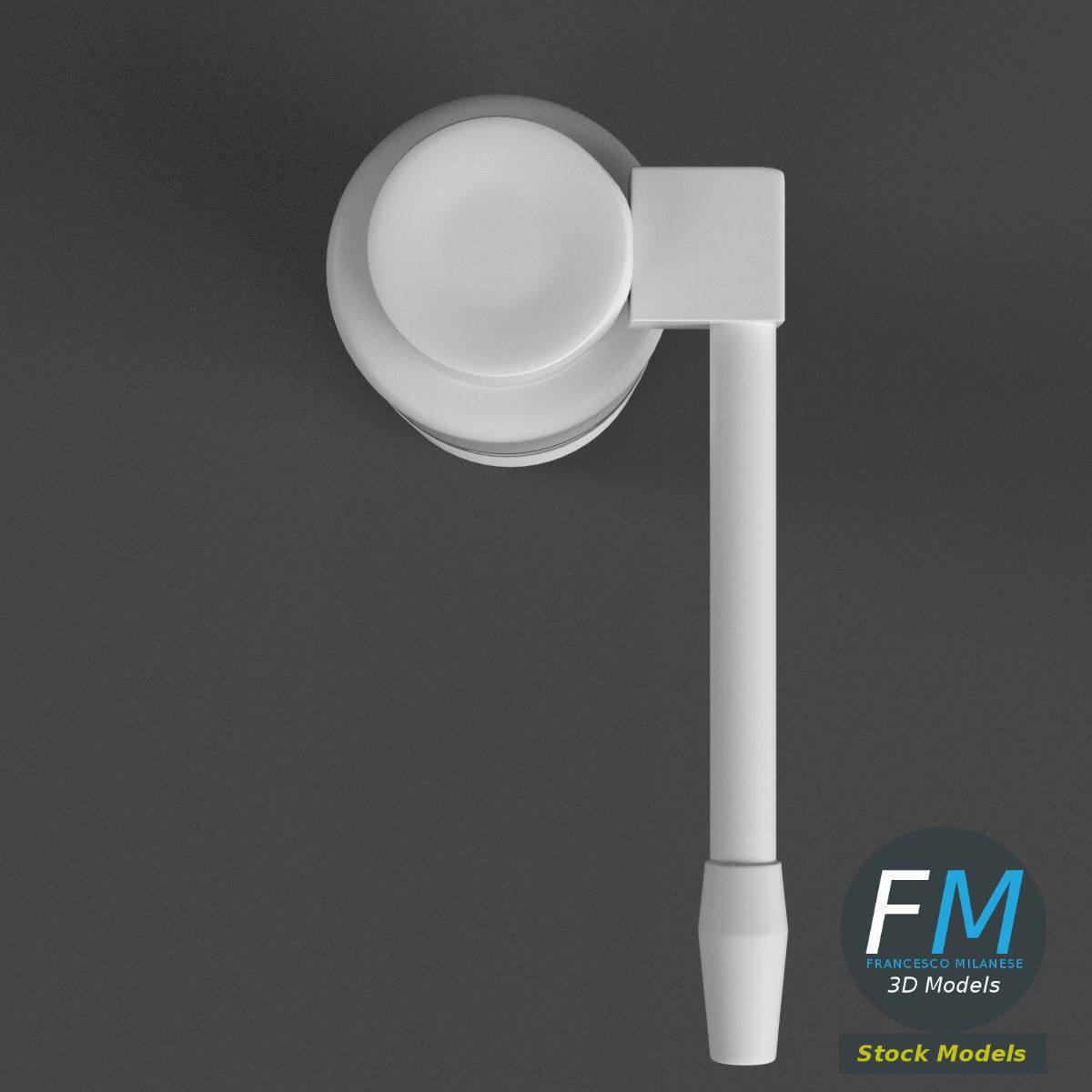 3D-Modell - Oropharyngeale Sprühflasche - 06