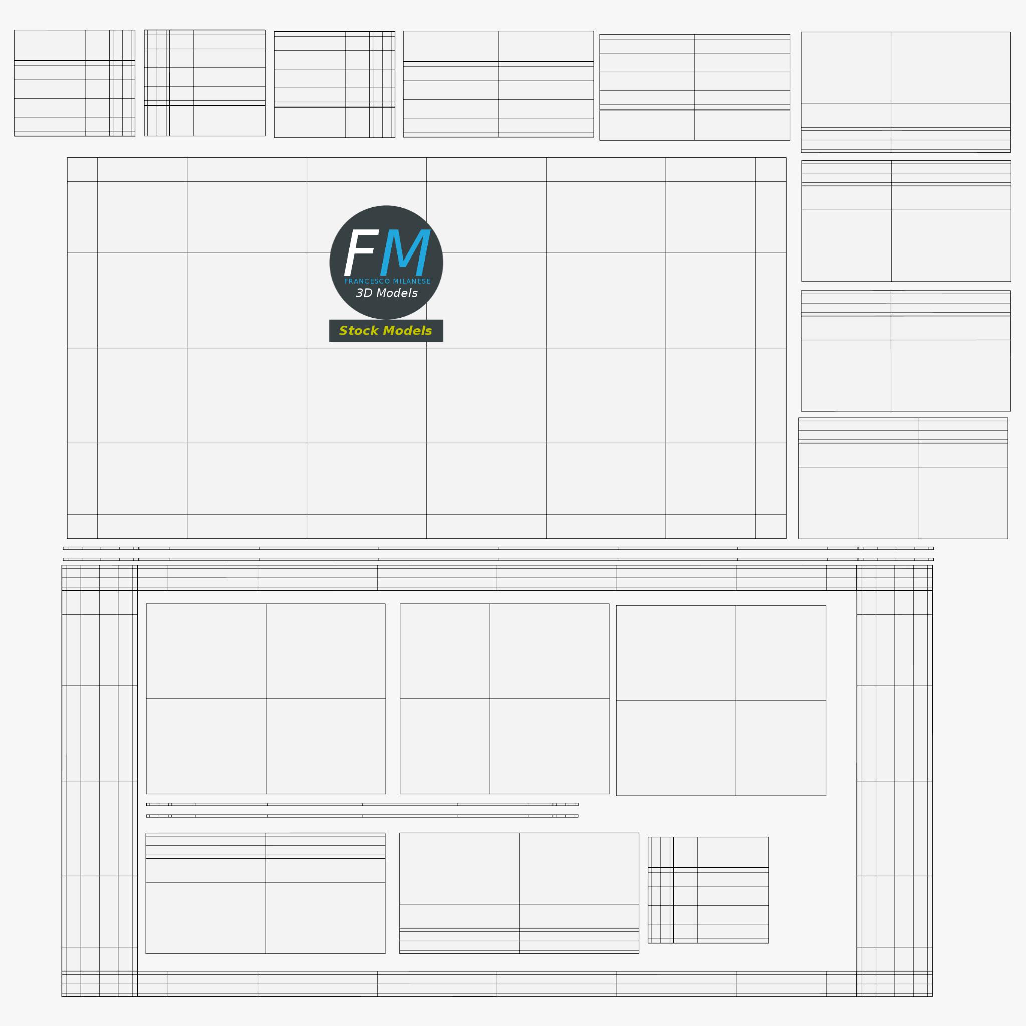 3D-Modell - Basketballplatz im Freien - 11