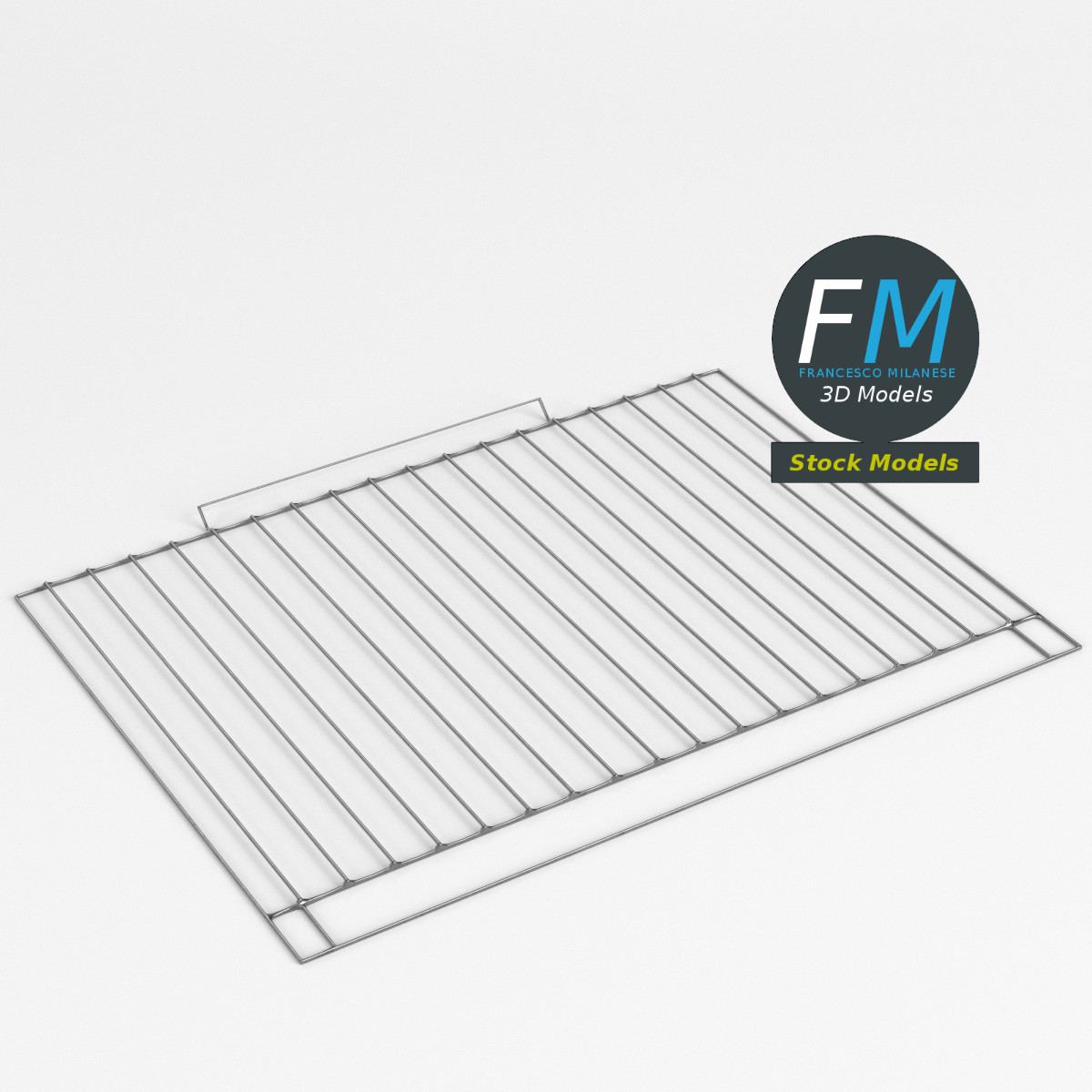 3D-Modell - Ofen-Abkühlgitter - 01