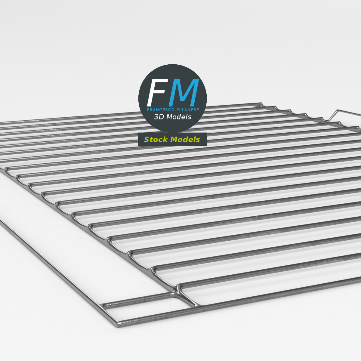 3D-Modell - Ofen-Abkühlgitter - 02
