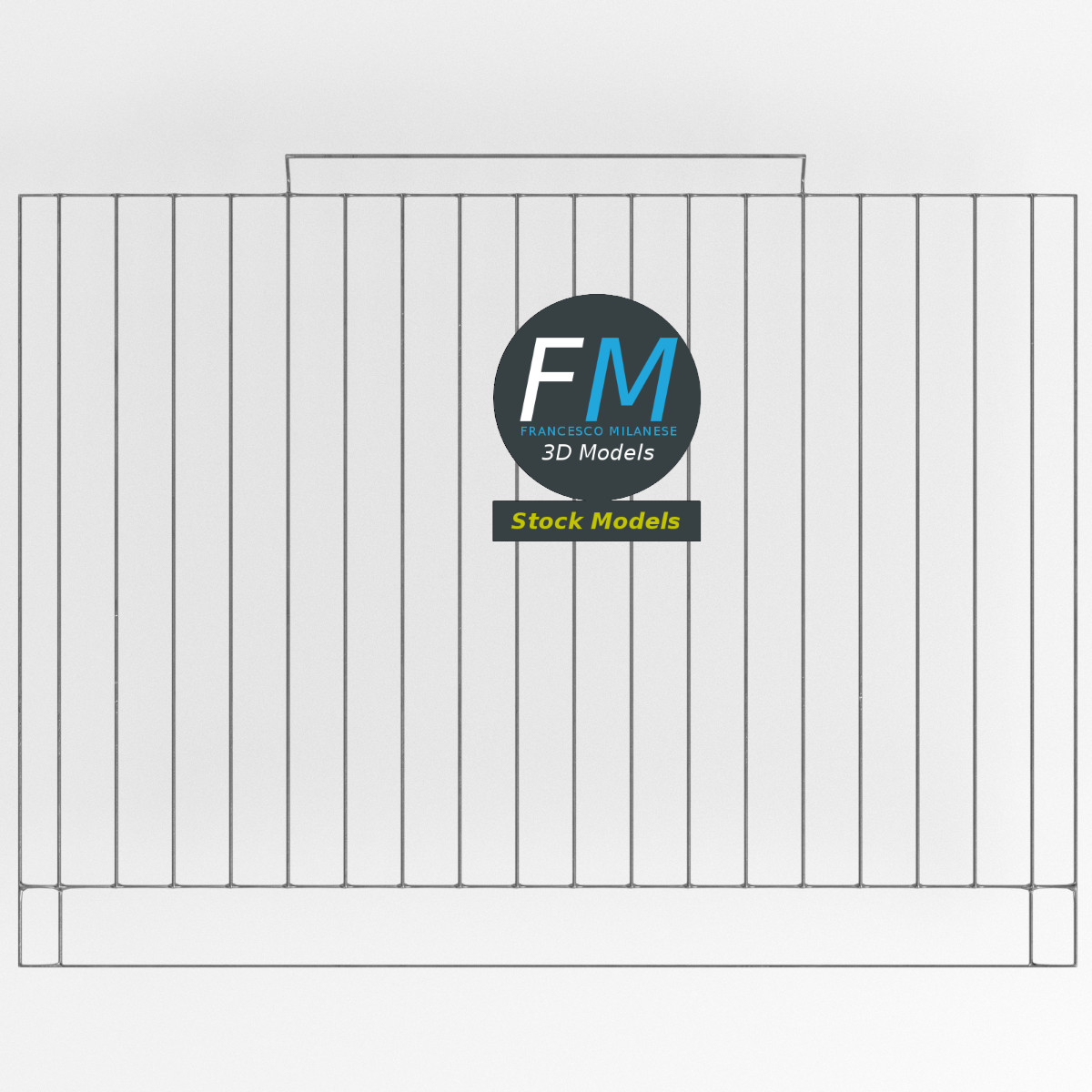 3D-Modell - Ofen-Abkühlgitter - 06