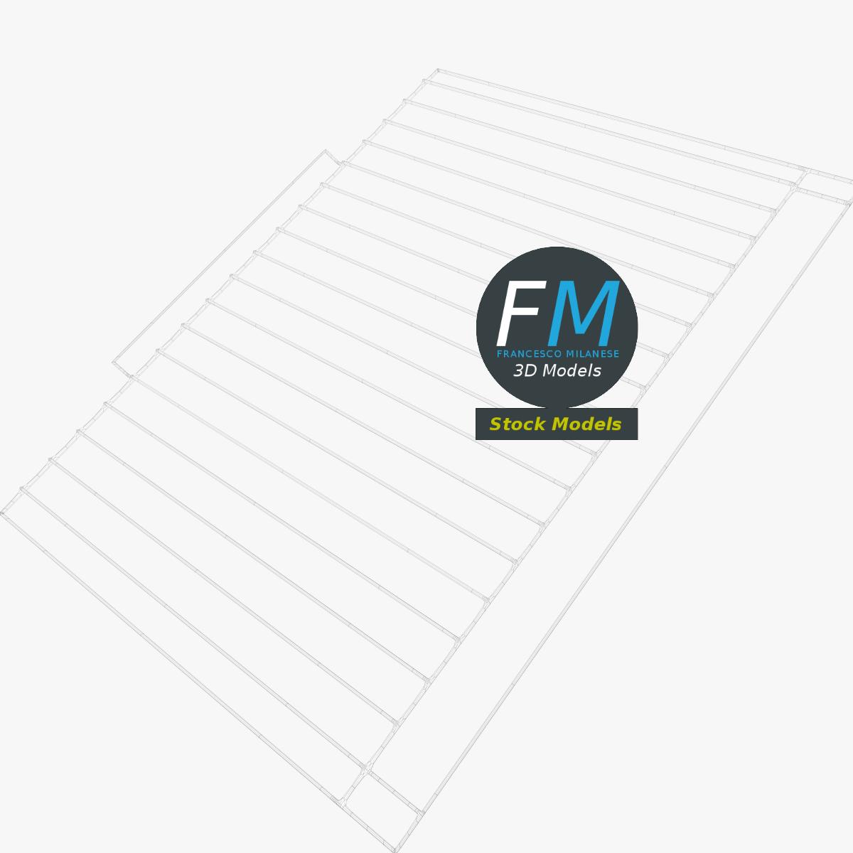 3D-Modell - Ofen-Abkühlgitter - 07
