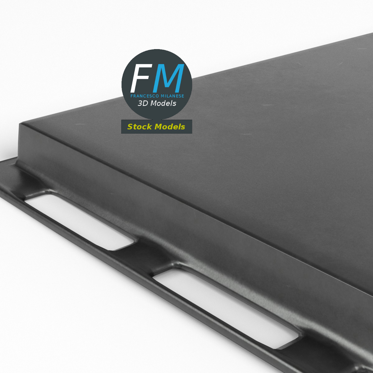 3D-Modell - Backofen-Fettpfanne - 04