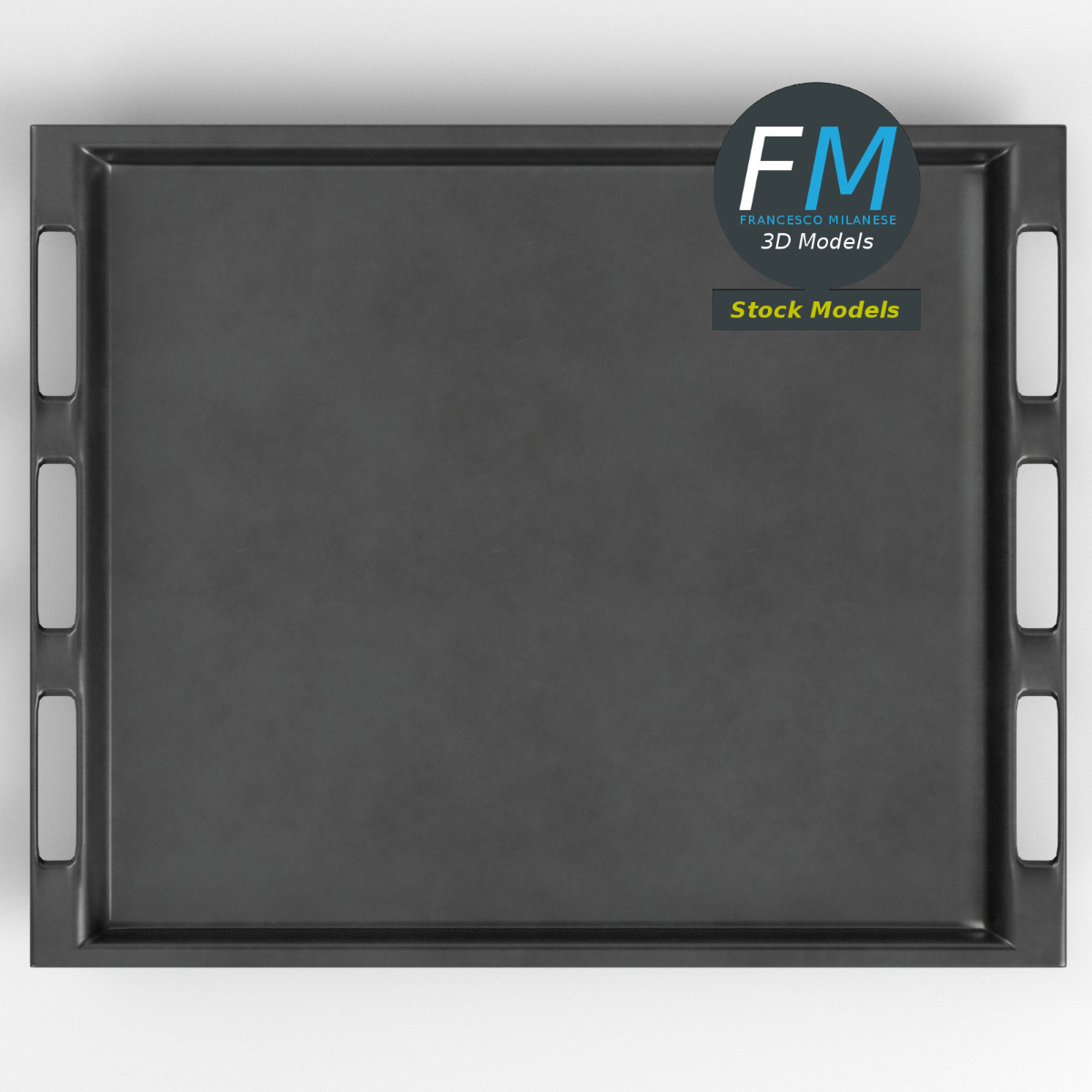 3D-Modell - Backofen-Fettpfanne - 06