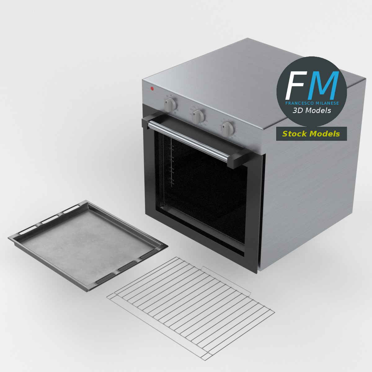 3D-Modell - Backofen - 02