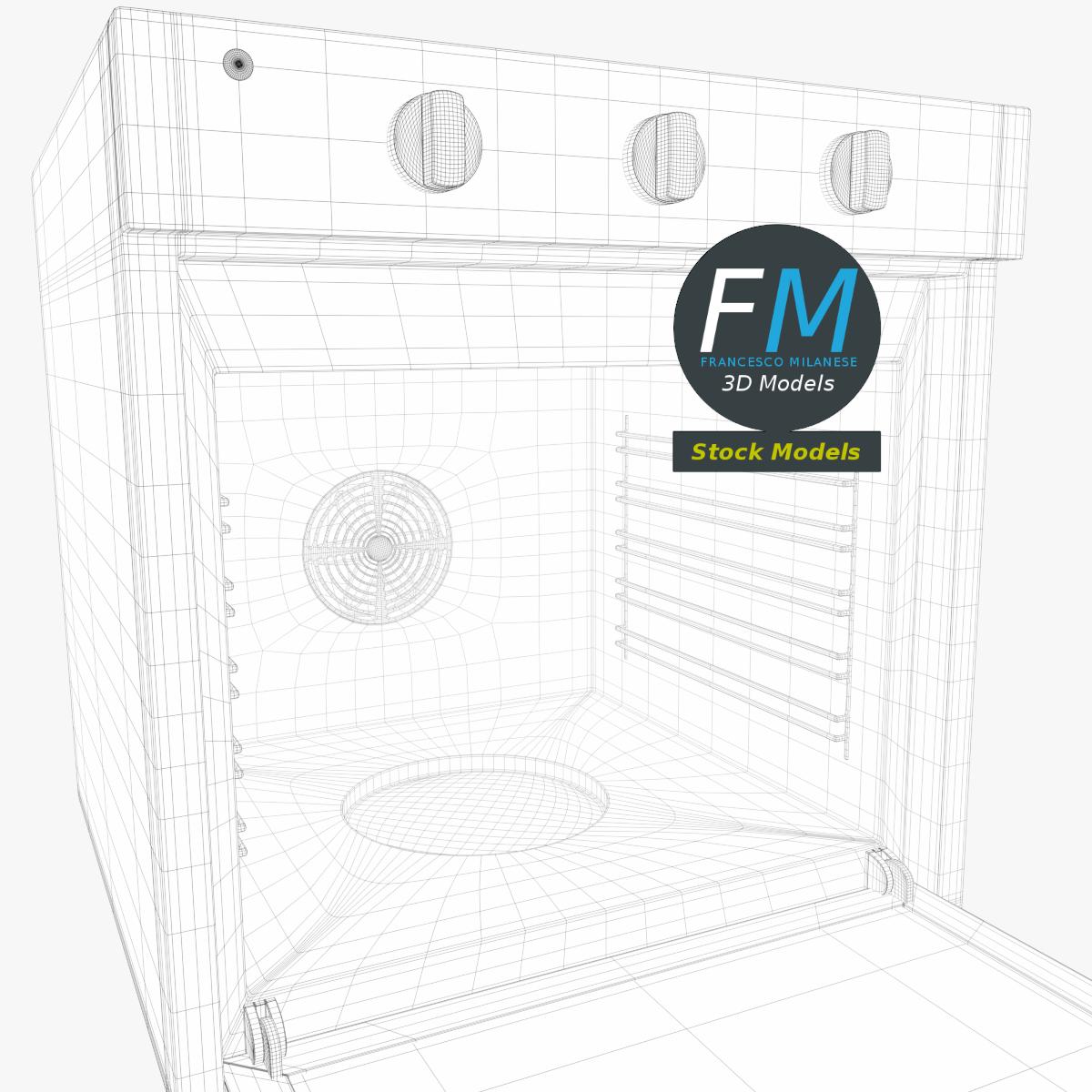 3D-Modell - Backofen - 08