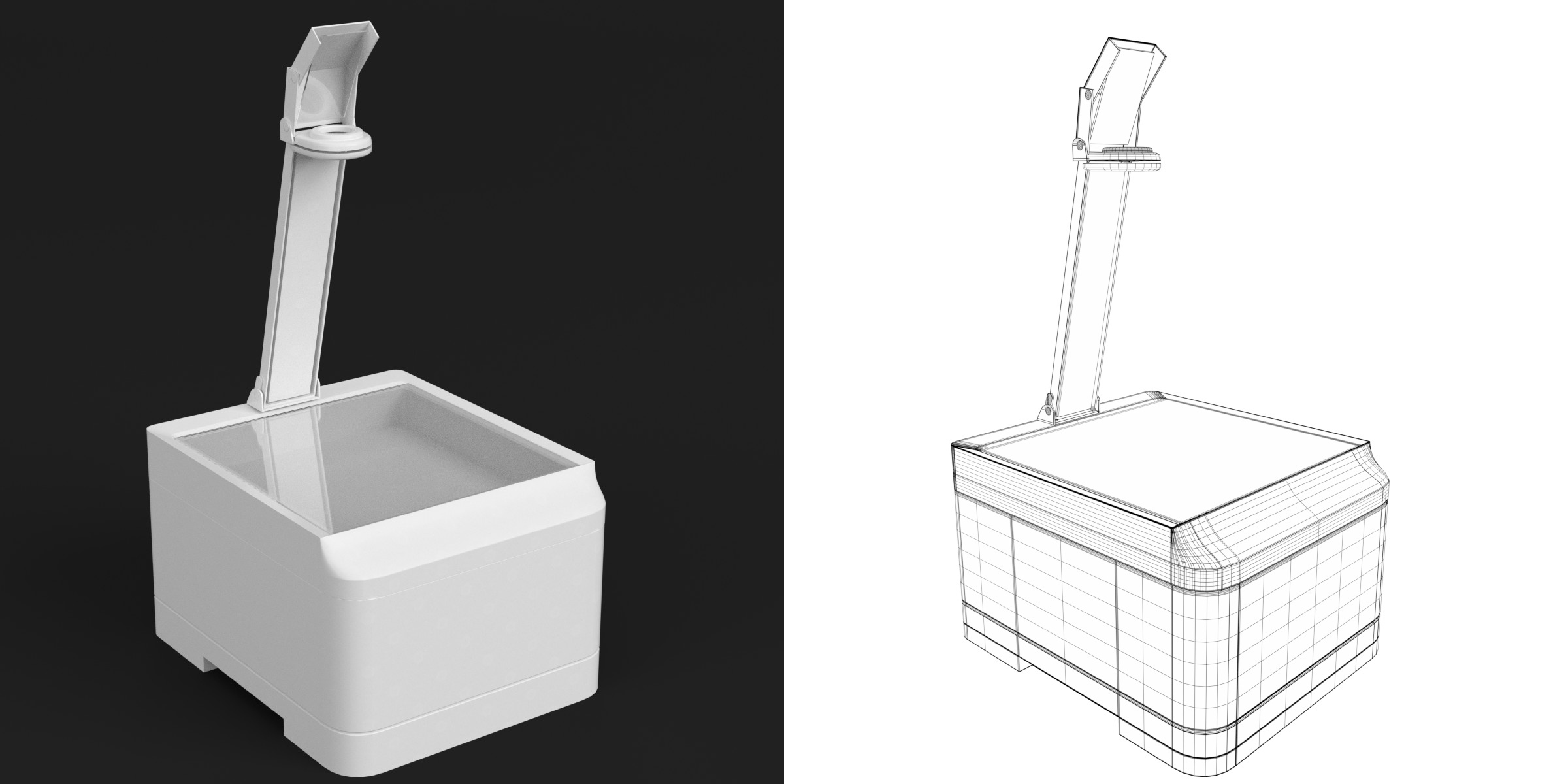 3D-Modell - Tageslichtprojektor
