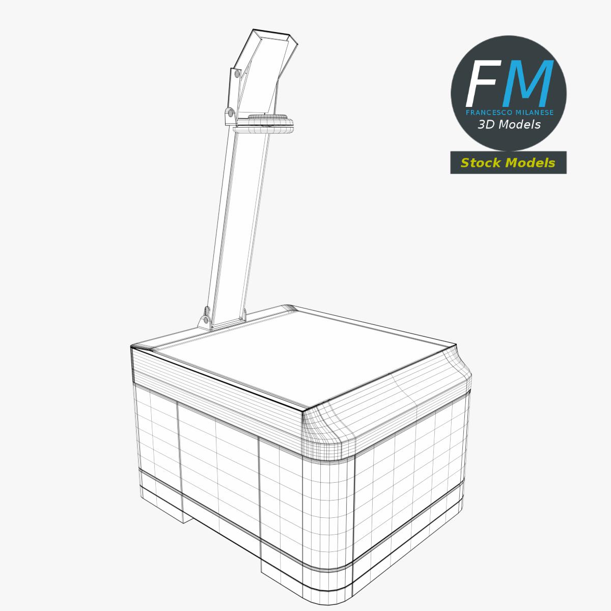 3D-Modell - Tageslichtprojektor - 07