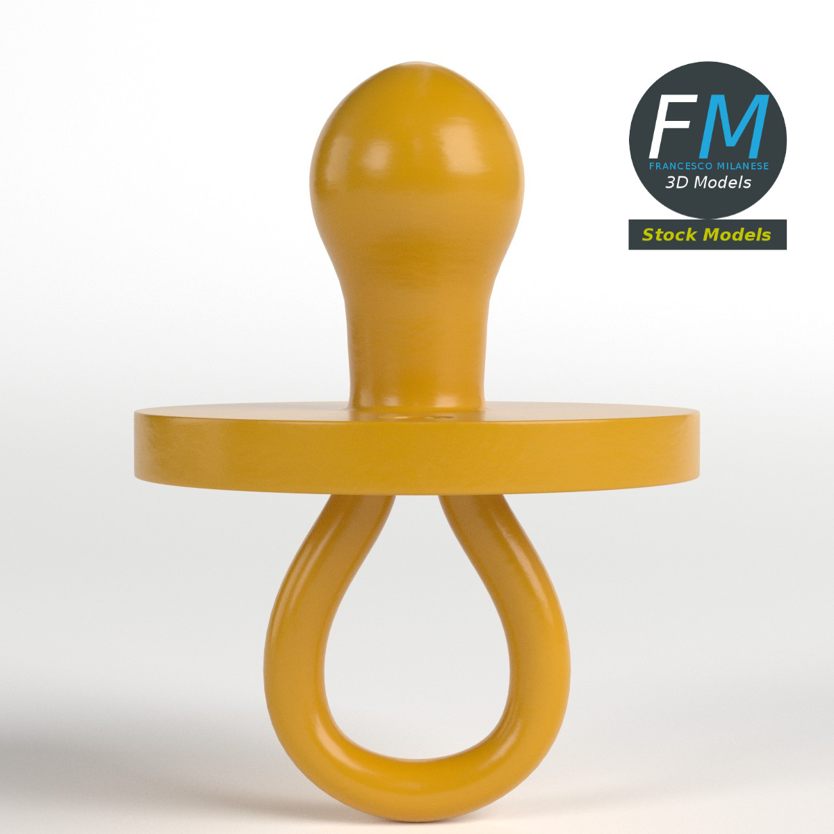 3D-Modell - Baby-Schnuller - 02