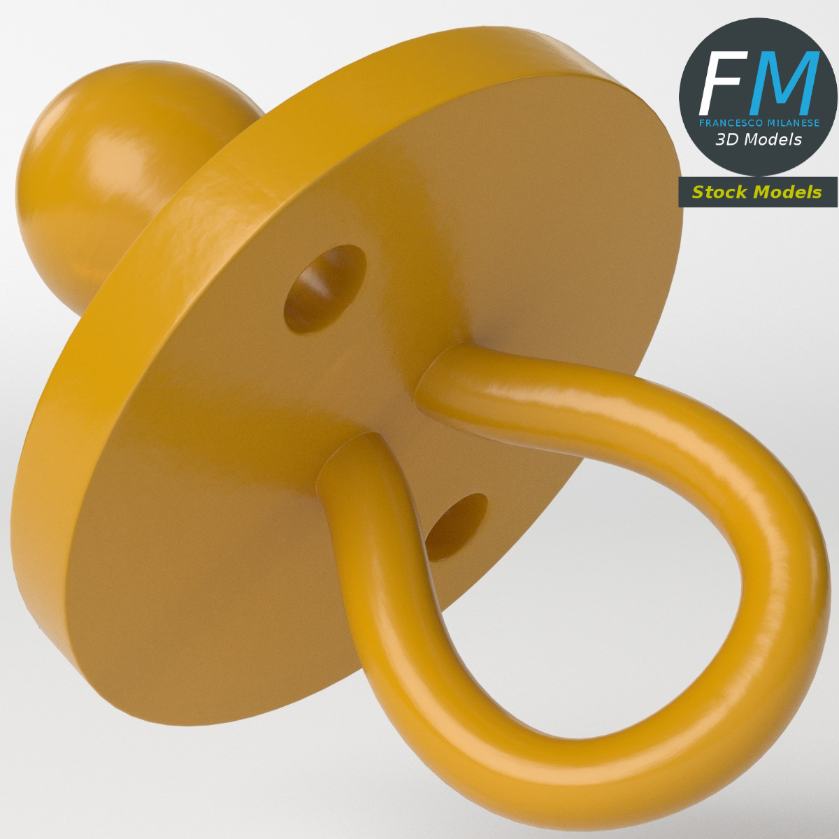 3D-Modell - Baby-Schnuller - 05