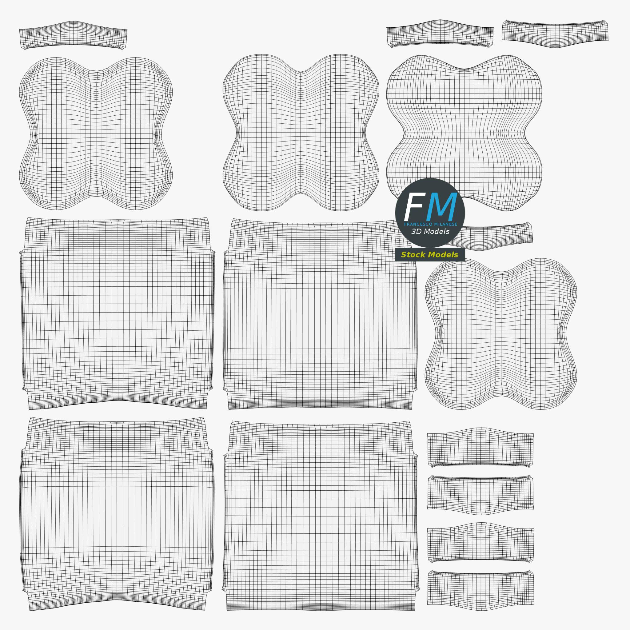 3D-Modell - Viererpack Hohe Getränkedosen - 11
