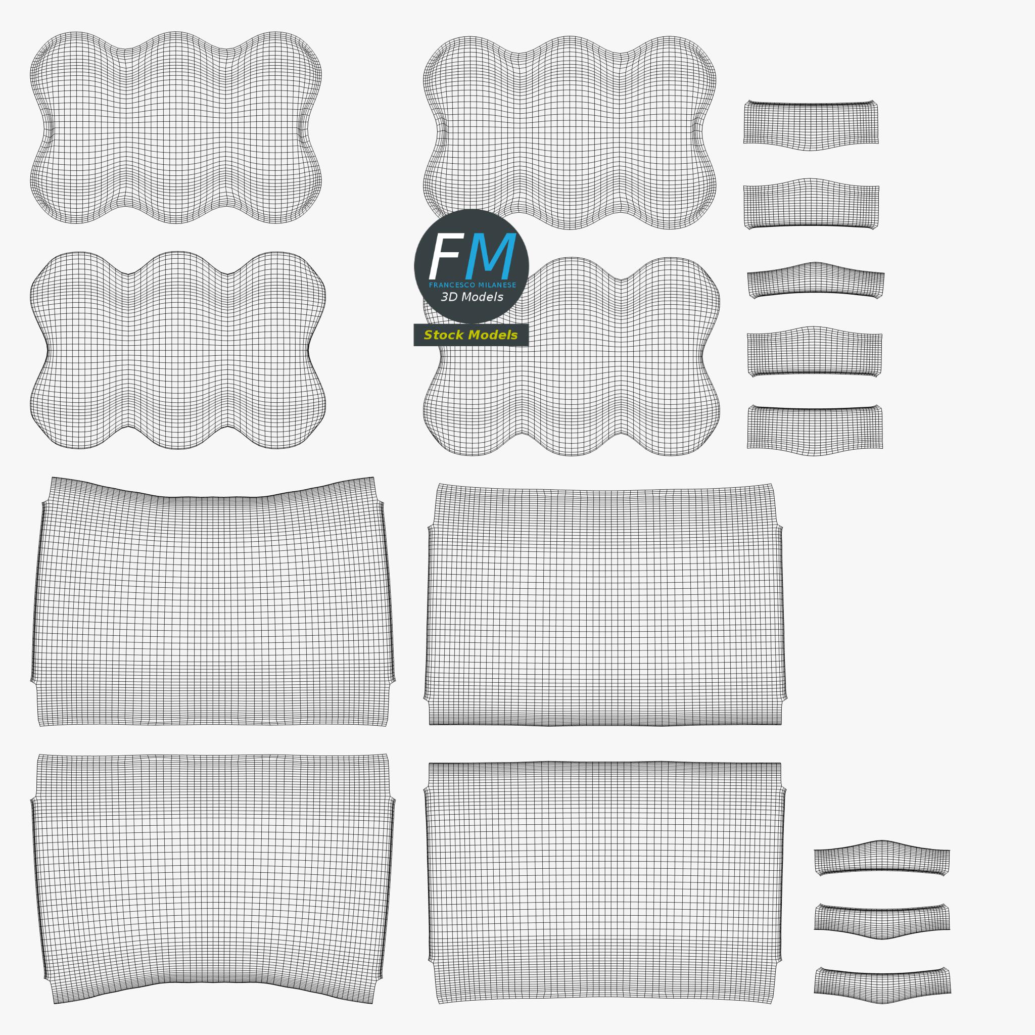 3D-Modell - Sechserpack Hohe Getränkedosen - 11