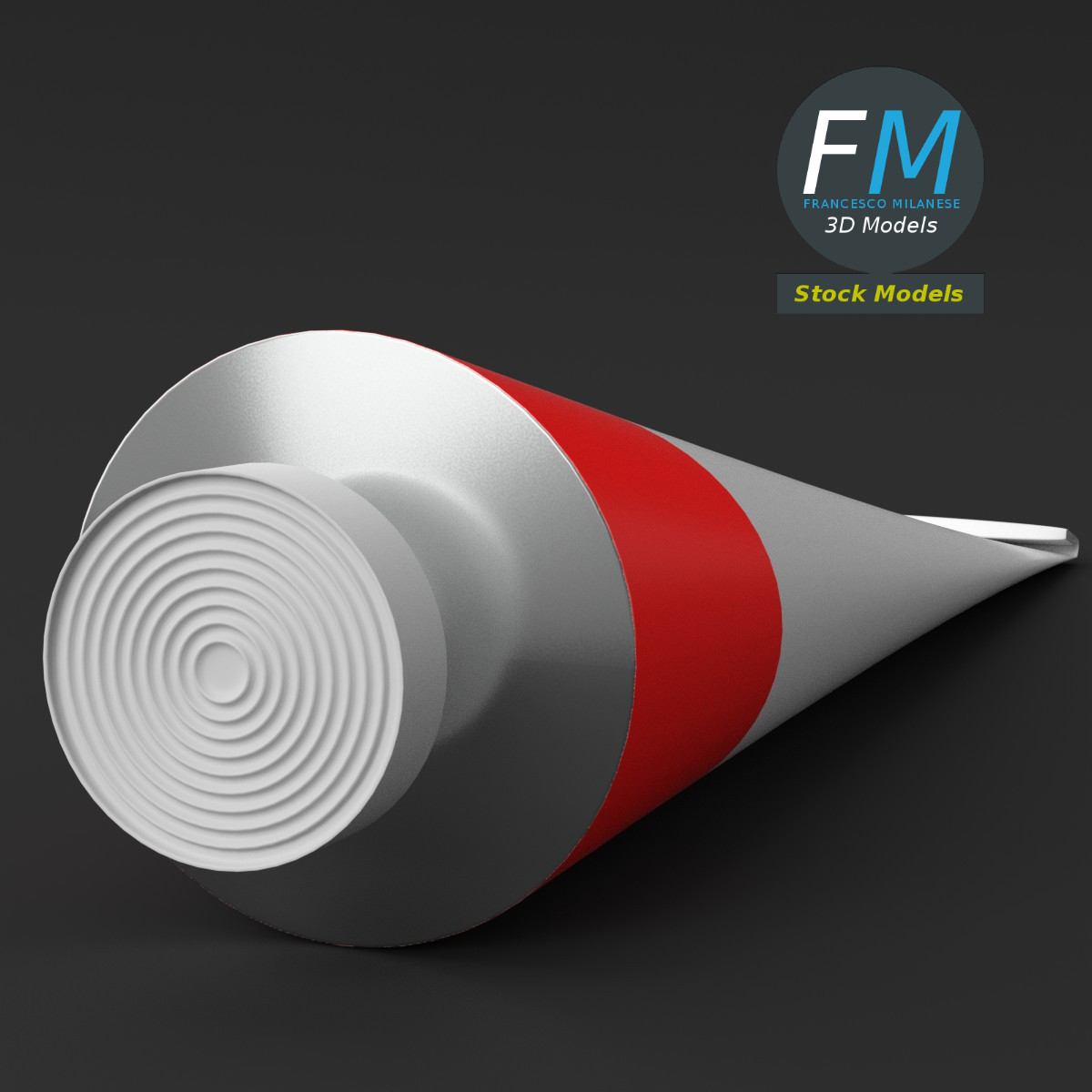 3D-Modell - Farbtube - 05