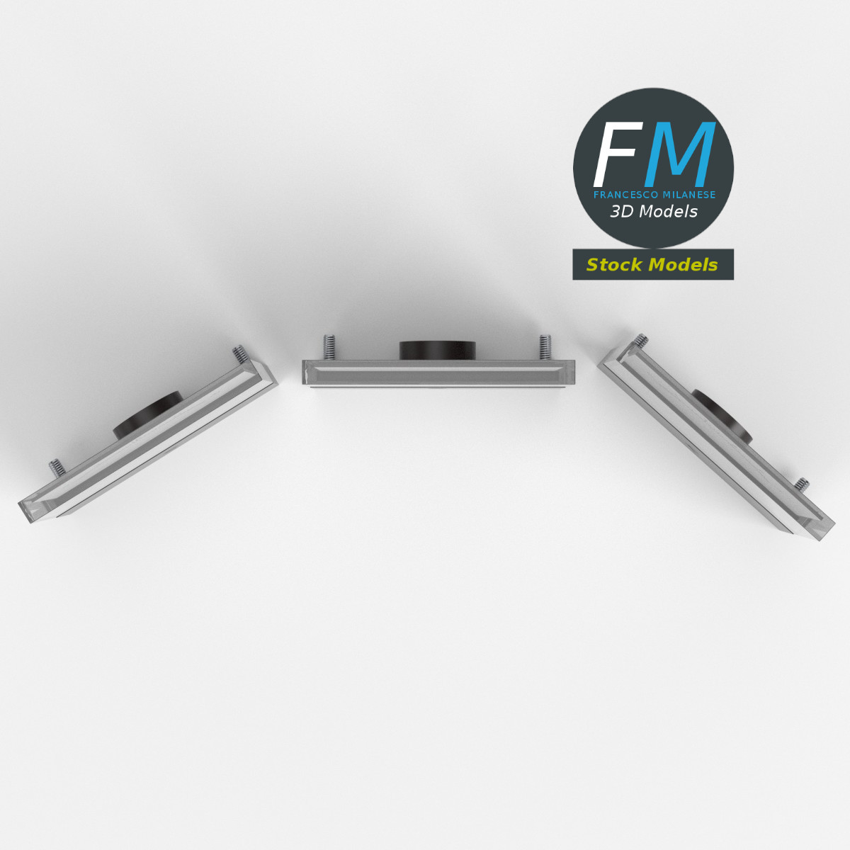 3D-Modell - Analoge Einbau-Voltmeter - 06