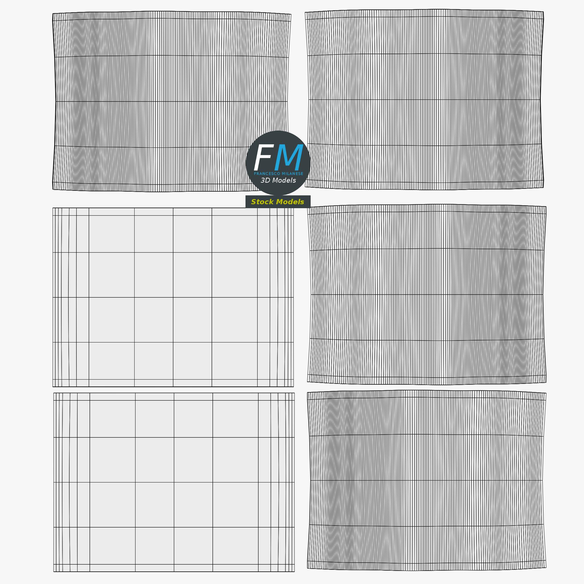 3D-Modell - Papierrolle - 11 3D-Modell - Papierrolle - 11