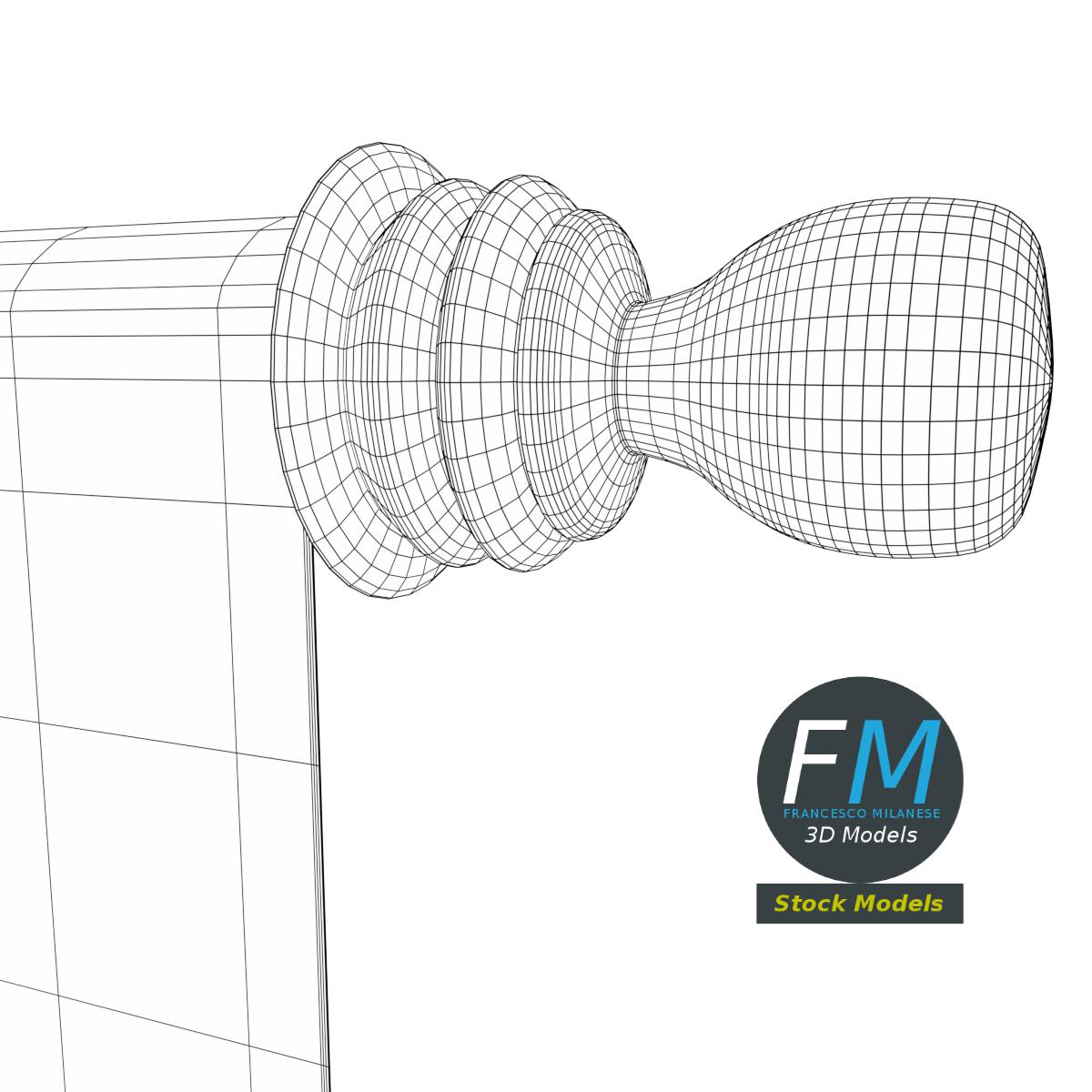 3D-Modell - Pergamentrolle - 08