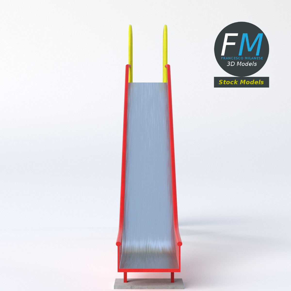 3D-Modell - Parkrutsche - 05