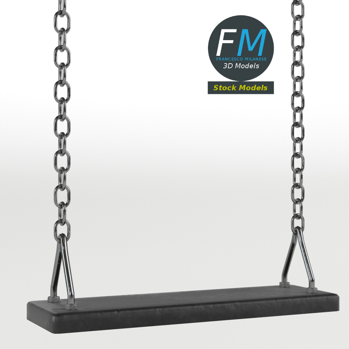 3D-Modell - Parkschaukel - 03