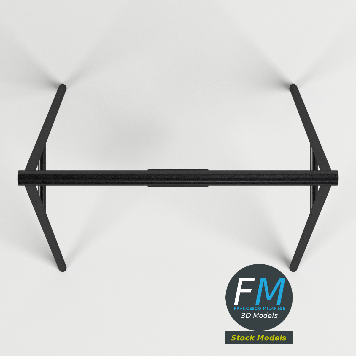 3D-Modell - Parkschaukel - 06