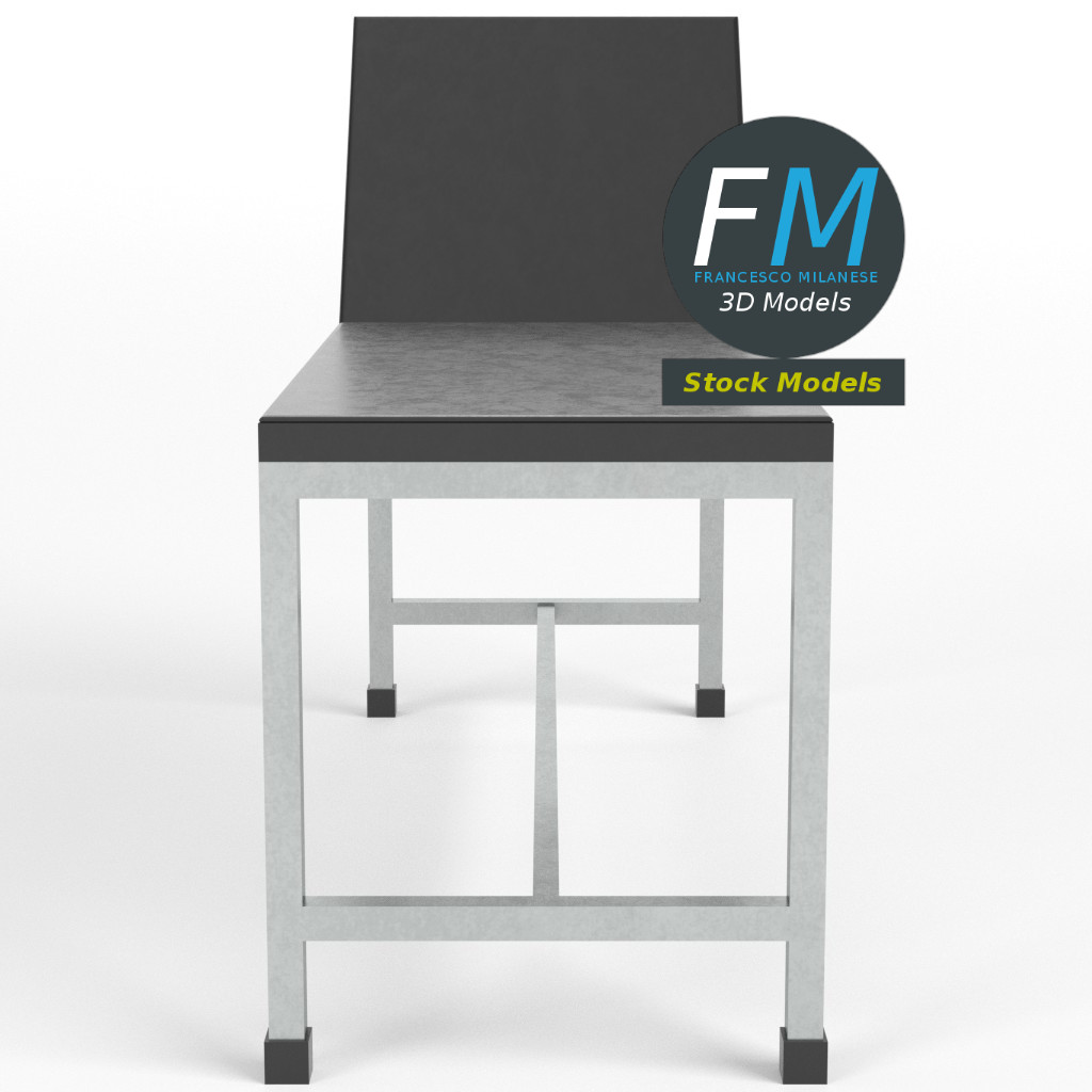 3D-Modell - Verstellbare Patienten-Untersuchungsliege - 03