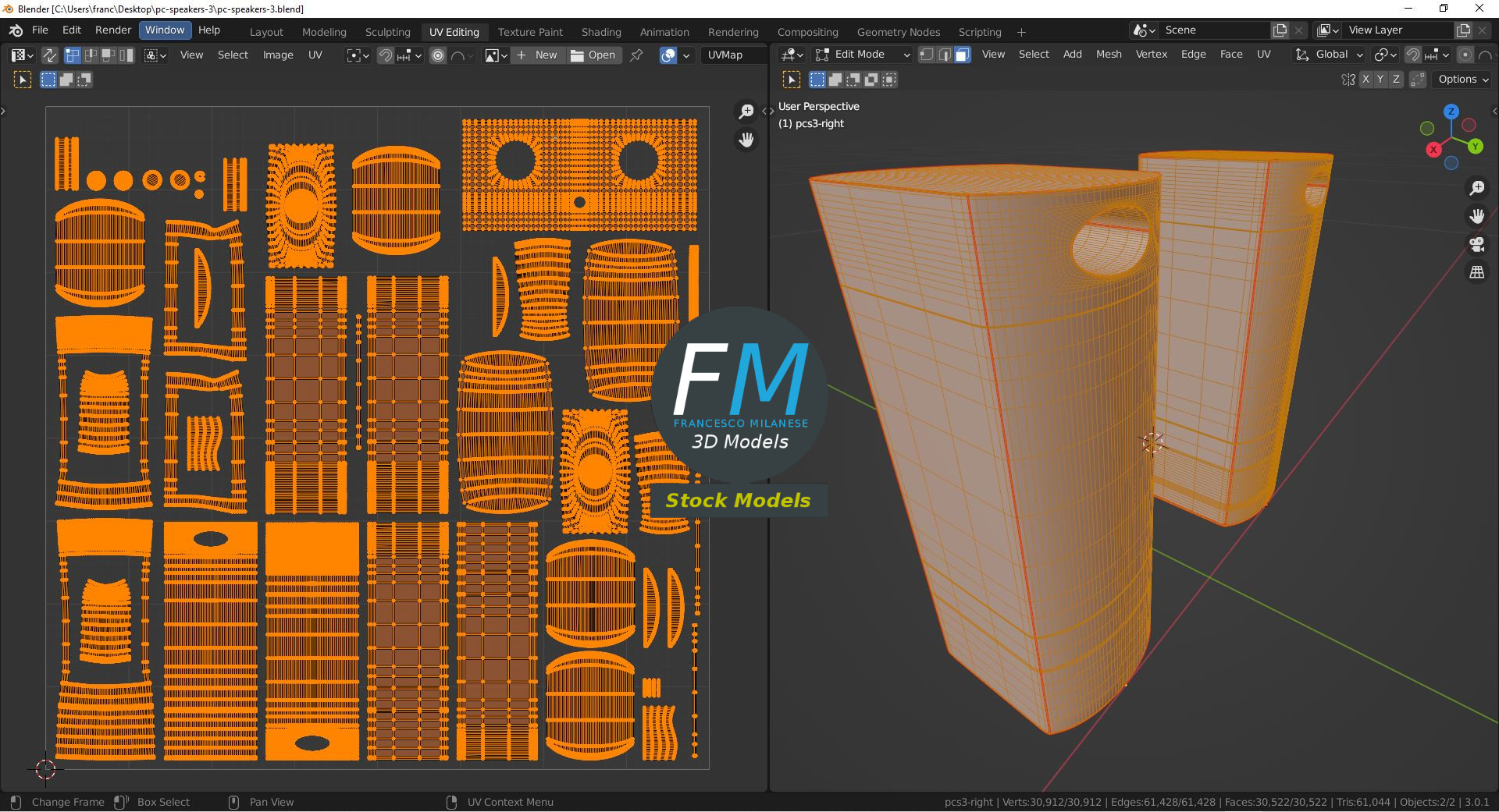 3D-Modell - PC-Lautsprecher - 10