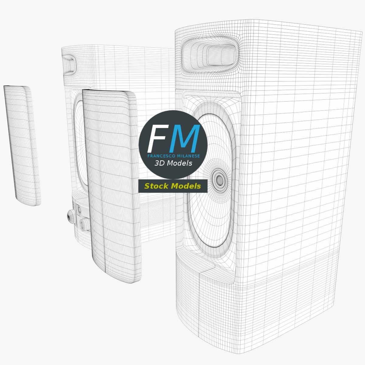 3D-Modell - PC-Lautsprecher - 08