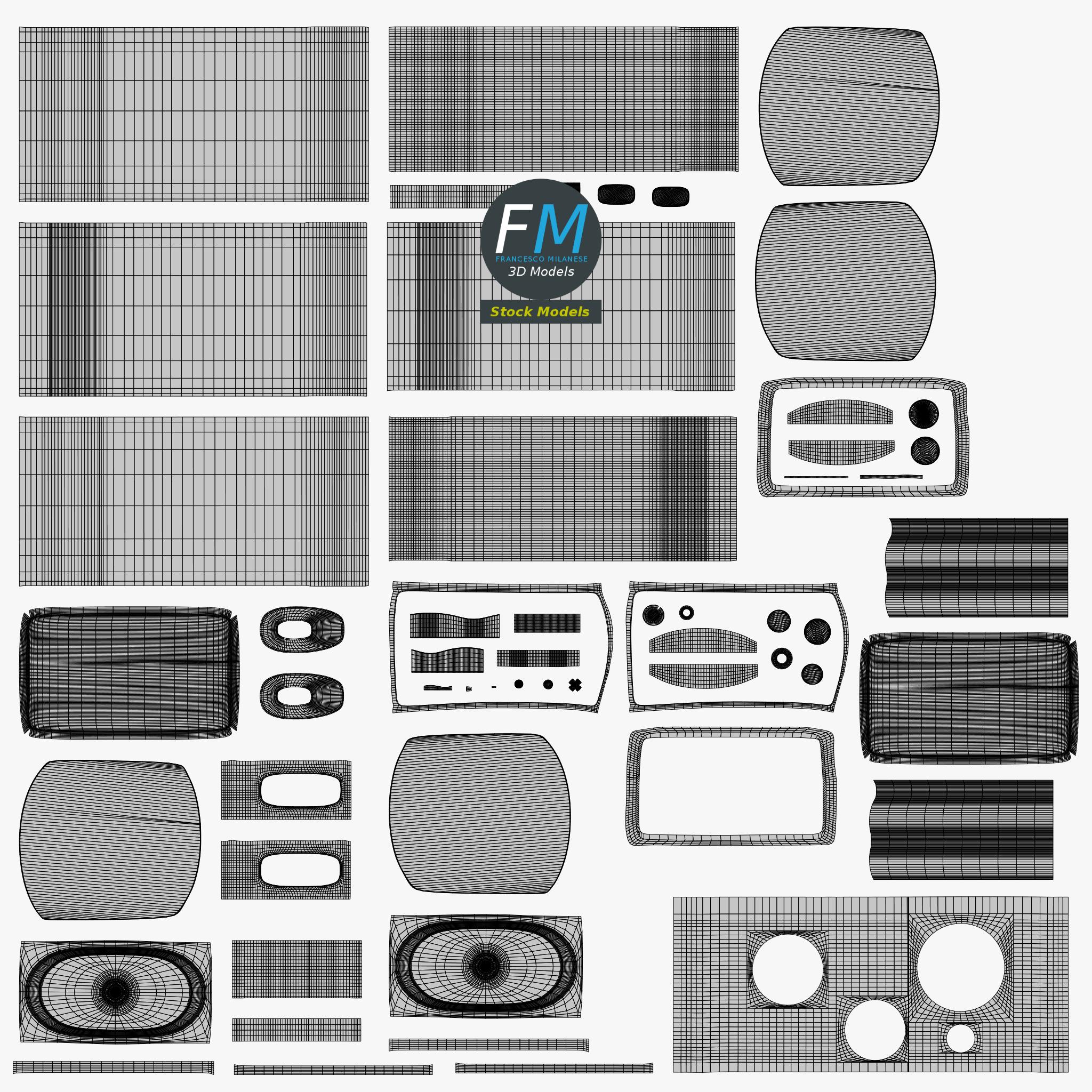 3D-Modell - PC-Lautsprecher - 11 3D-Modell - PC-Lautsprecher - 11