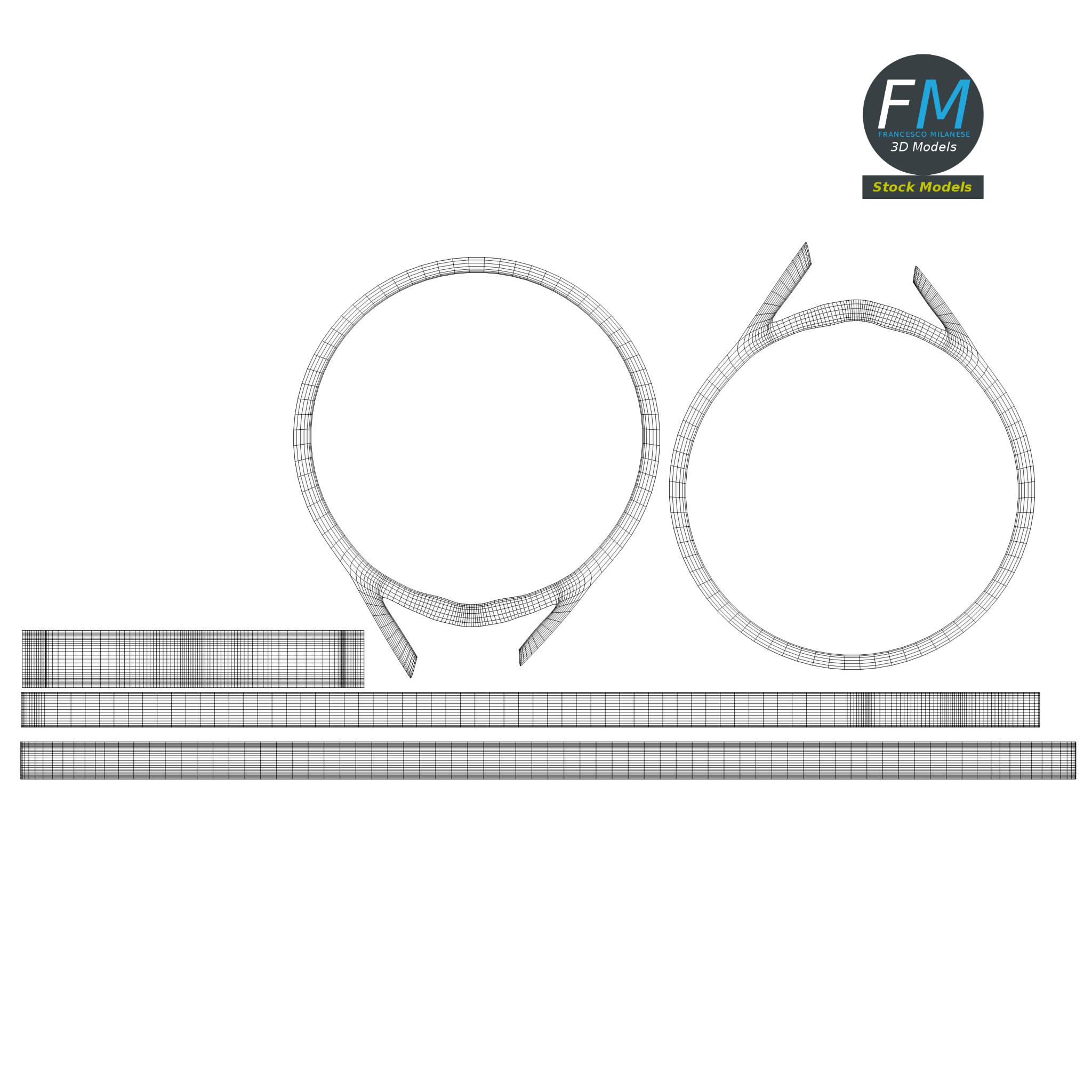 3D-Modell - Perlenring - 12 3D-Modell - Perlenring - 12