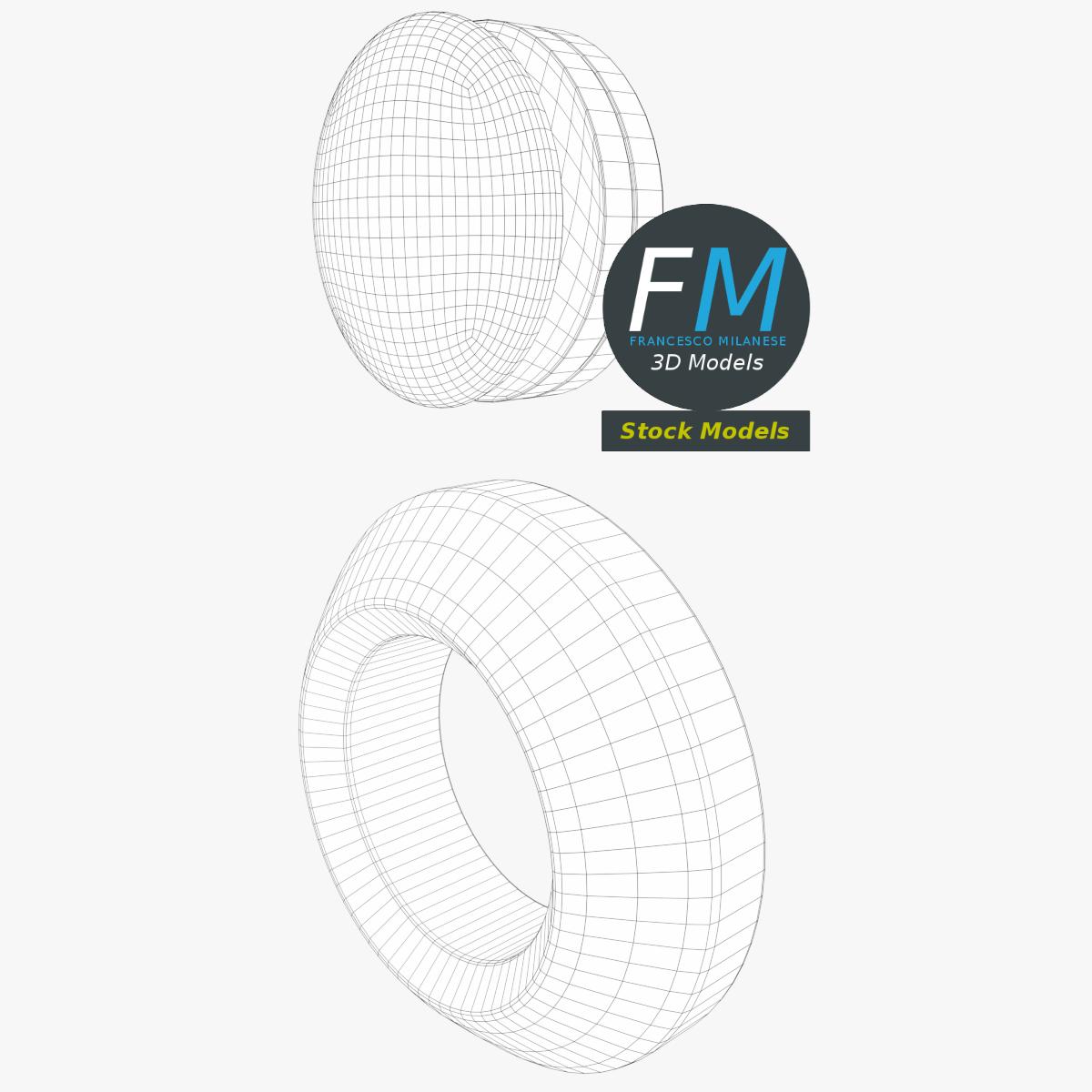 3D-Modell - Vorderteil eines Türspions - 08