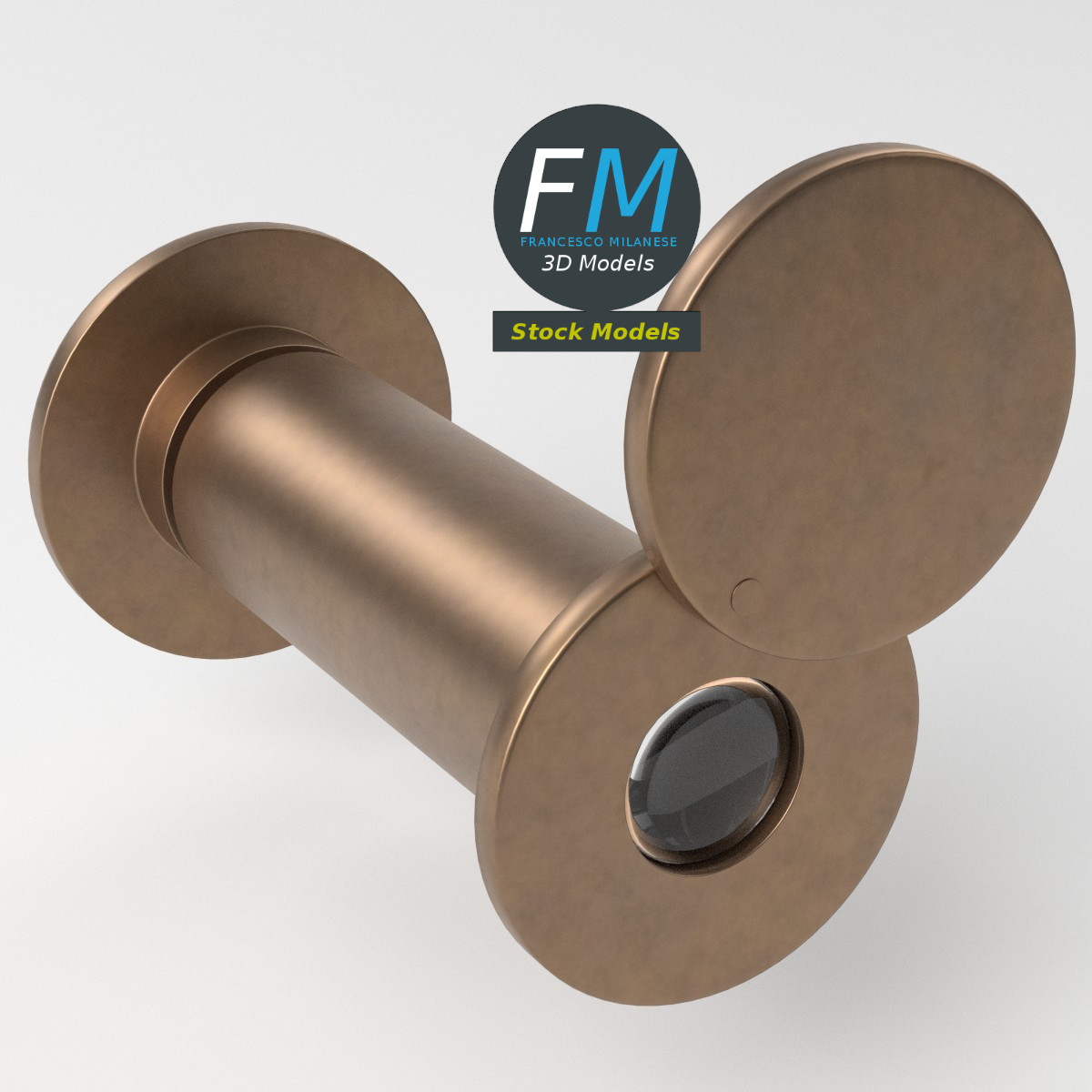 3D-Modell - Türspion - 05