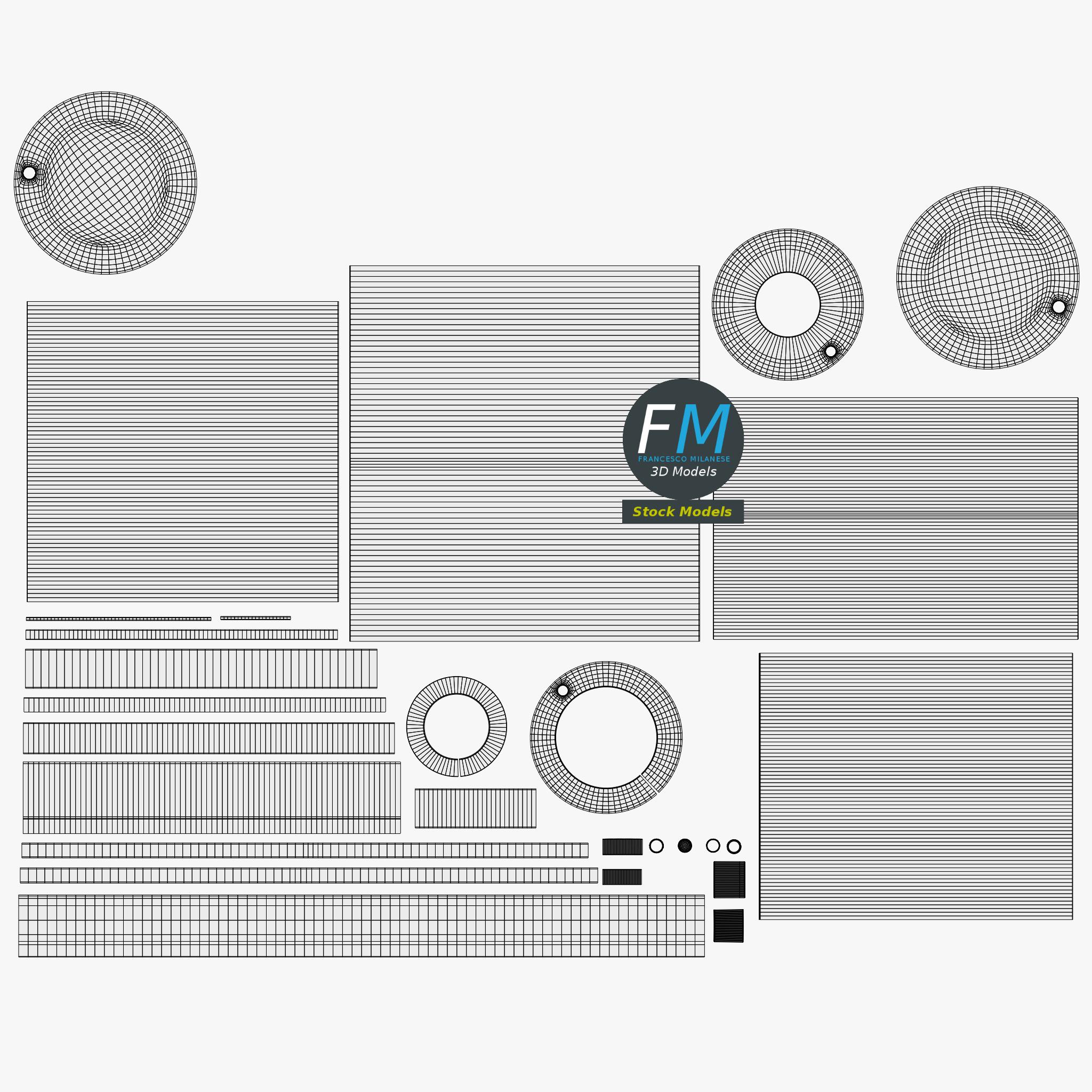 3D-Modell - Türspion - 12 3D-Modell - Türspion - 12