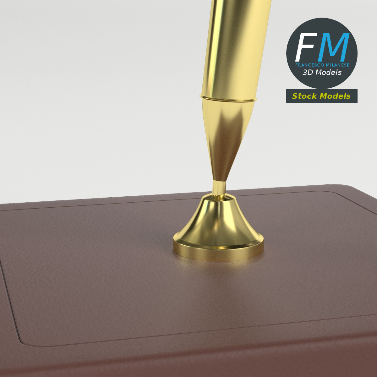 3D-Modell - Schreibtisch-Stifthalter - 03