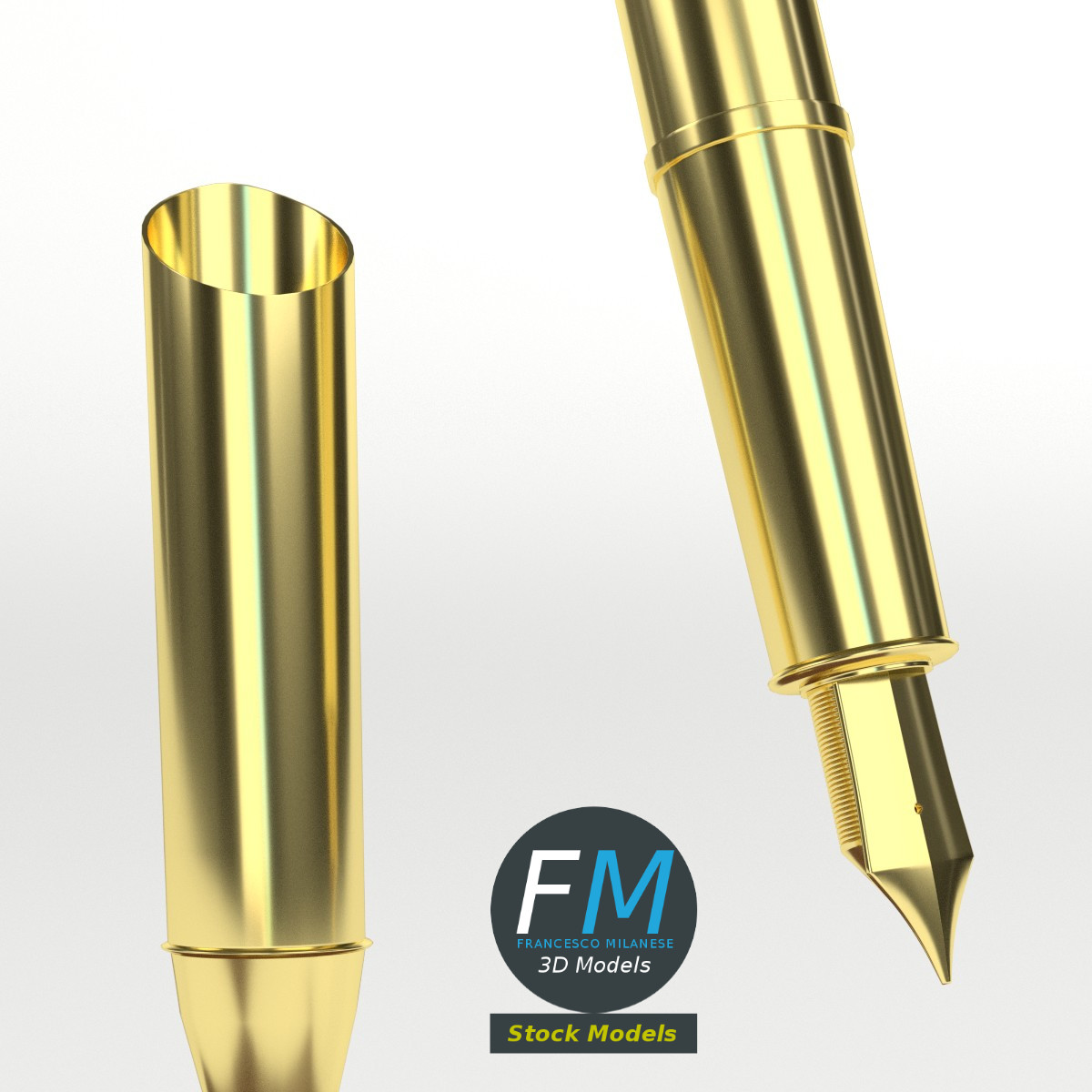 3D-Modell - Schreibtisch-Stifthalter - 04