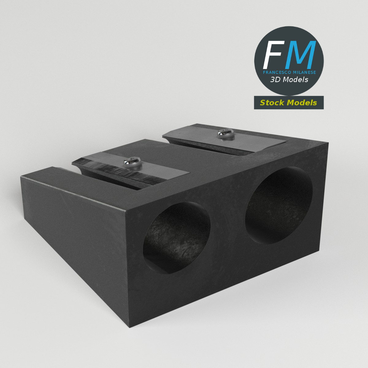 3D-Modell - Doppelspitzer - 02