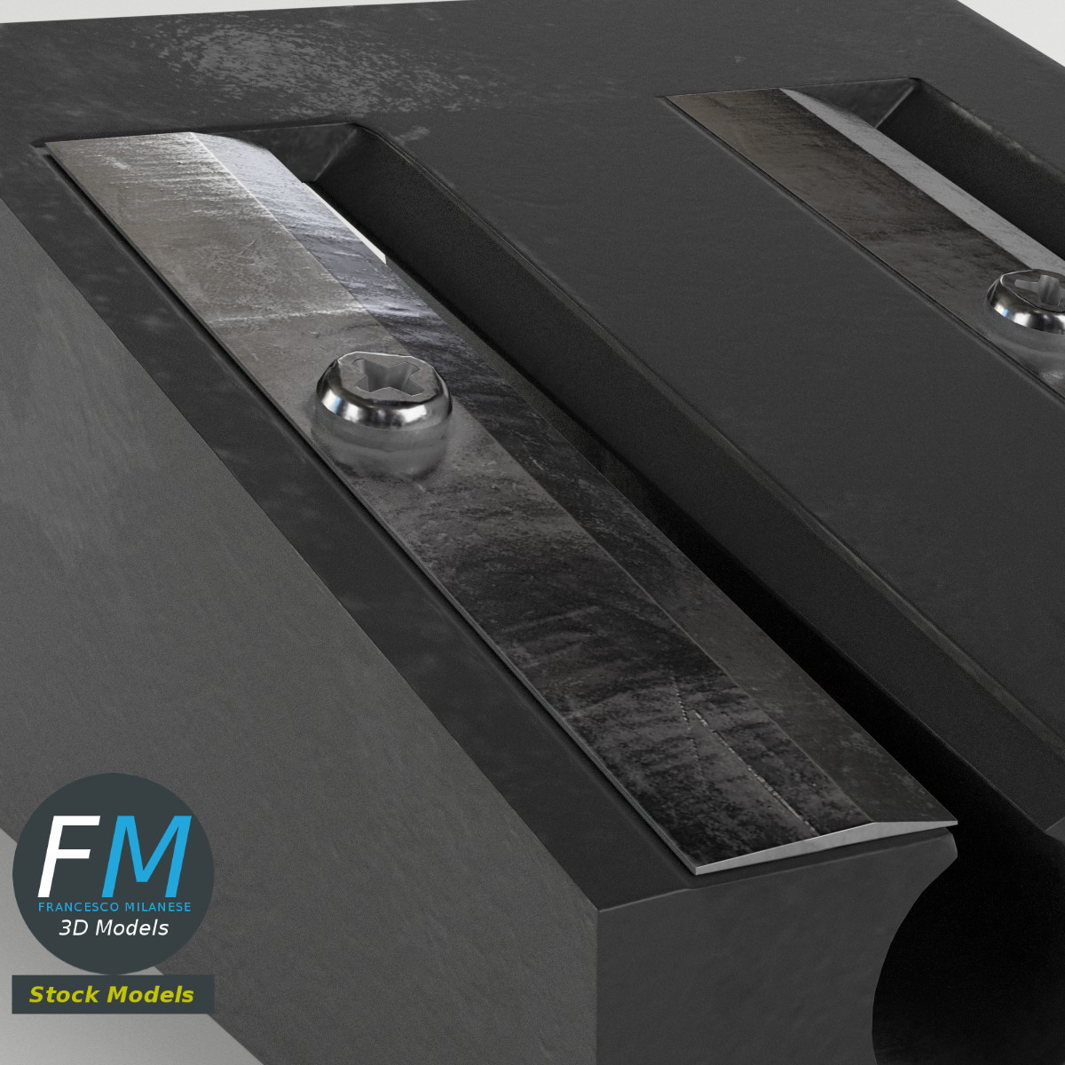 3D-Modell - Doppelspitzer - 03
