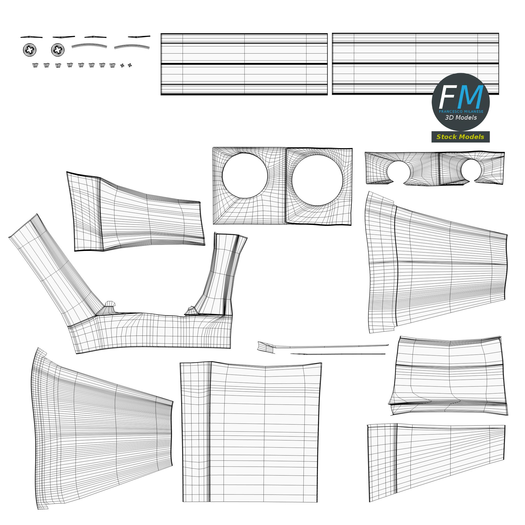 3D-Modell - Doppelspitzer - 11 3D-Modell - Doppelspitzer - 11