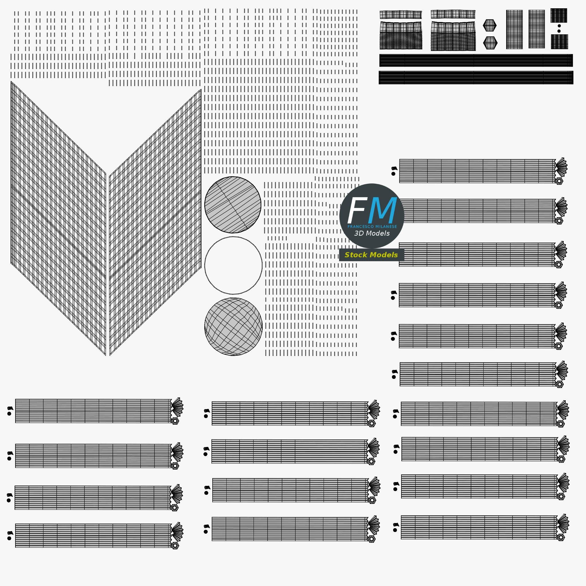 3D-Modell - Stiftebecher mit Buntstiften - 11 3D-Modell - Stiftebecher mit Buntstiften - 11