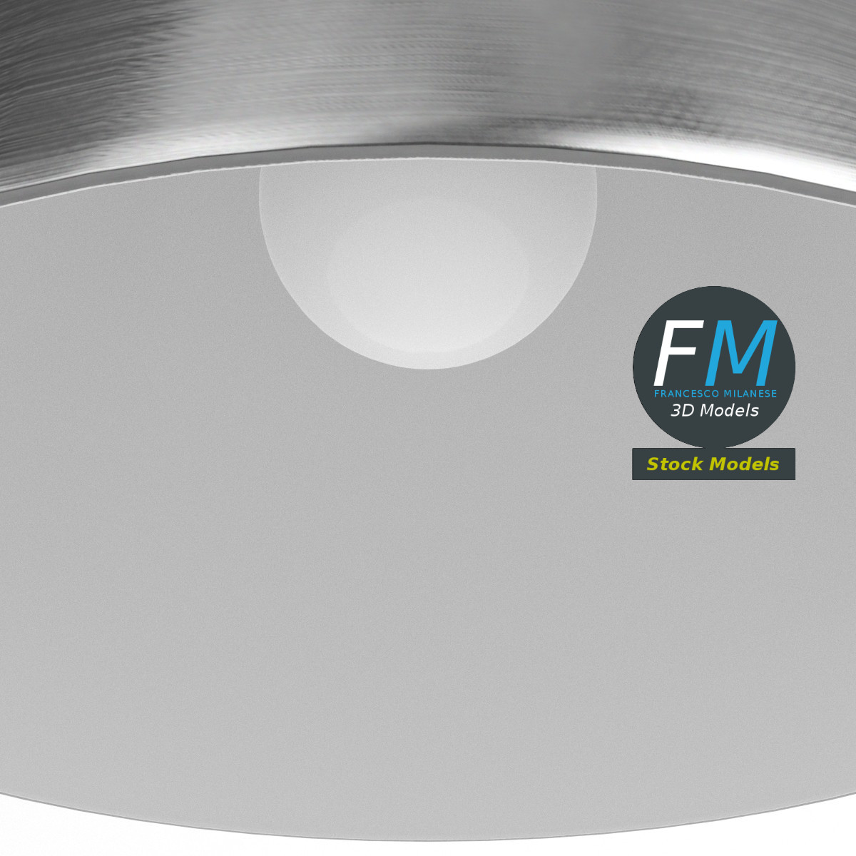 3D-Modell - Metall-Pendelleuchte - 04