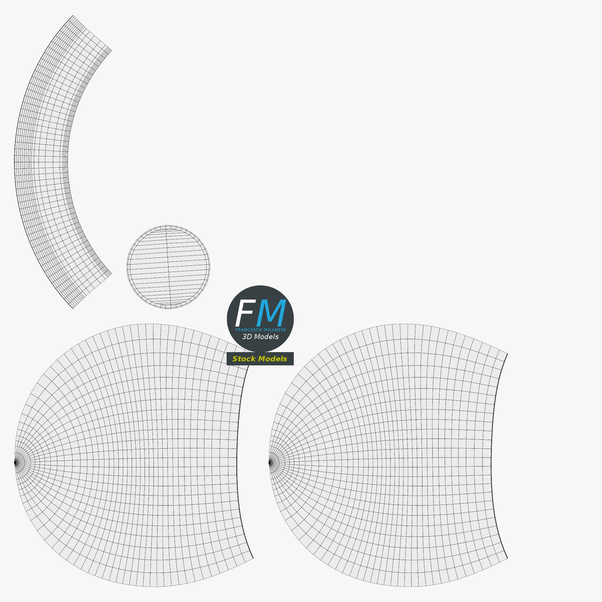 3D-Modell - Schwarze Pendelleuchte - 11