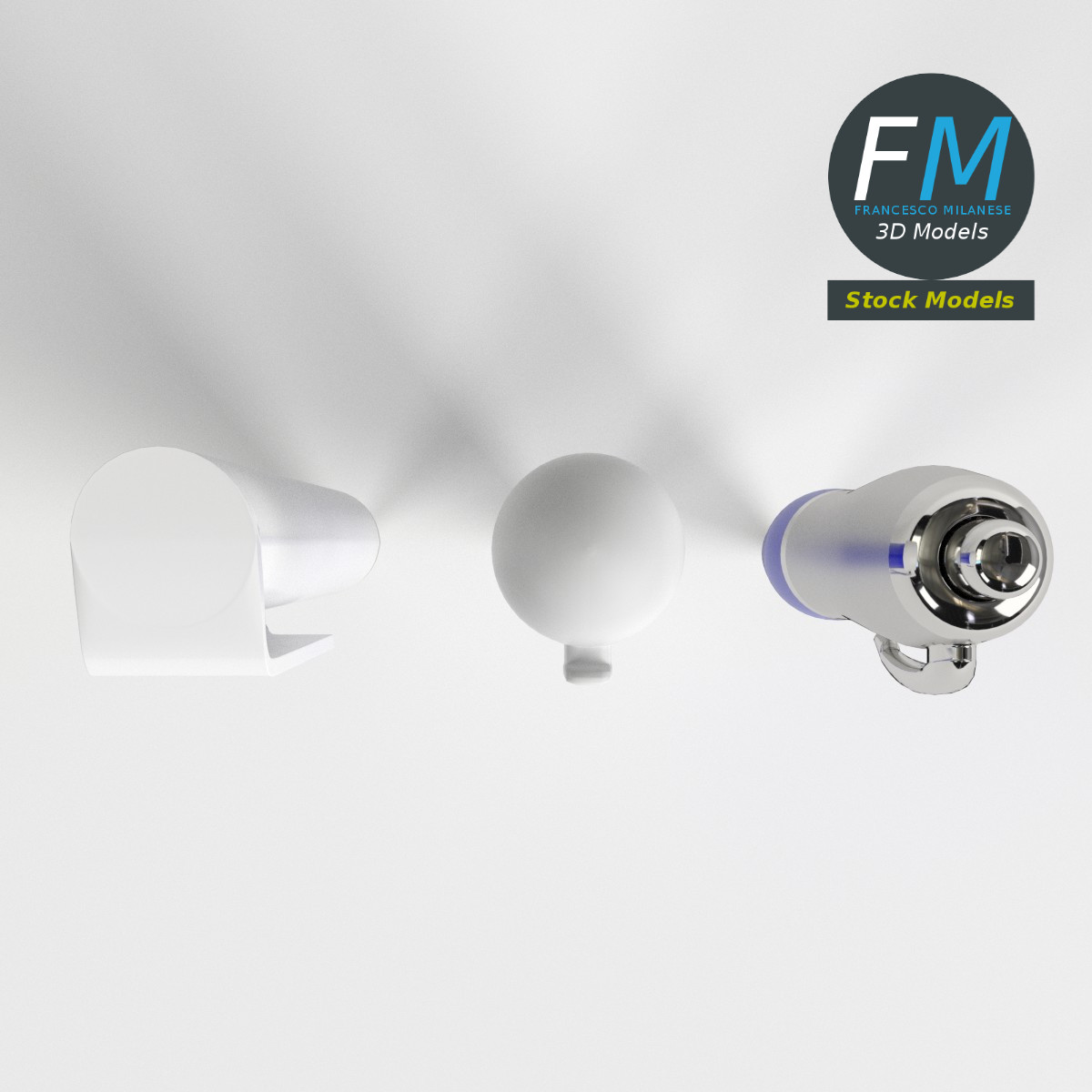 3D-Modell - Kugelschreiber-Set - 06