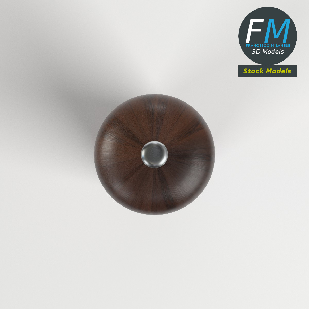 3D-Modell - Pfeffermühle aus Holz - 06