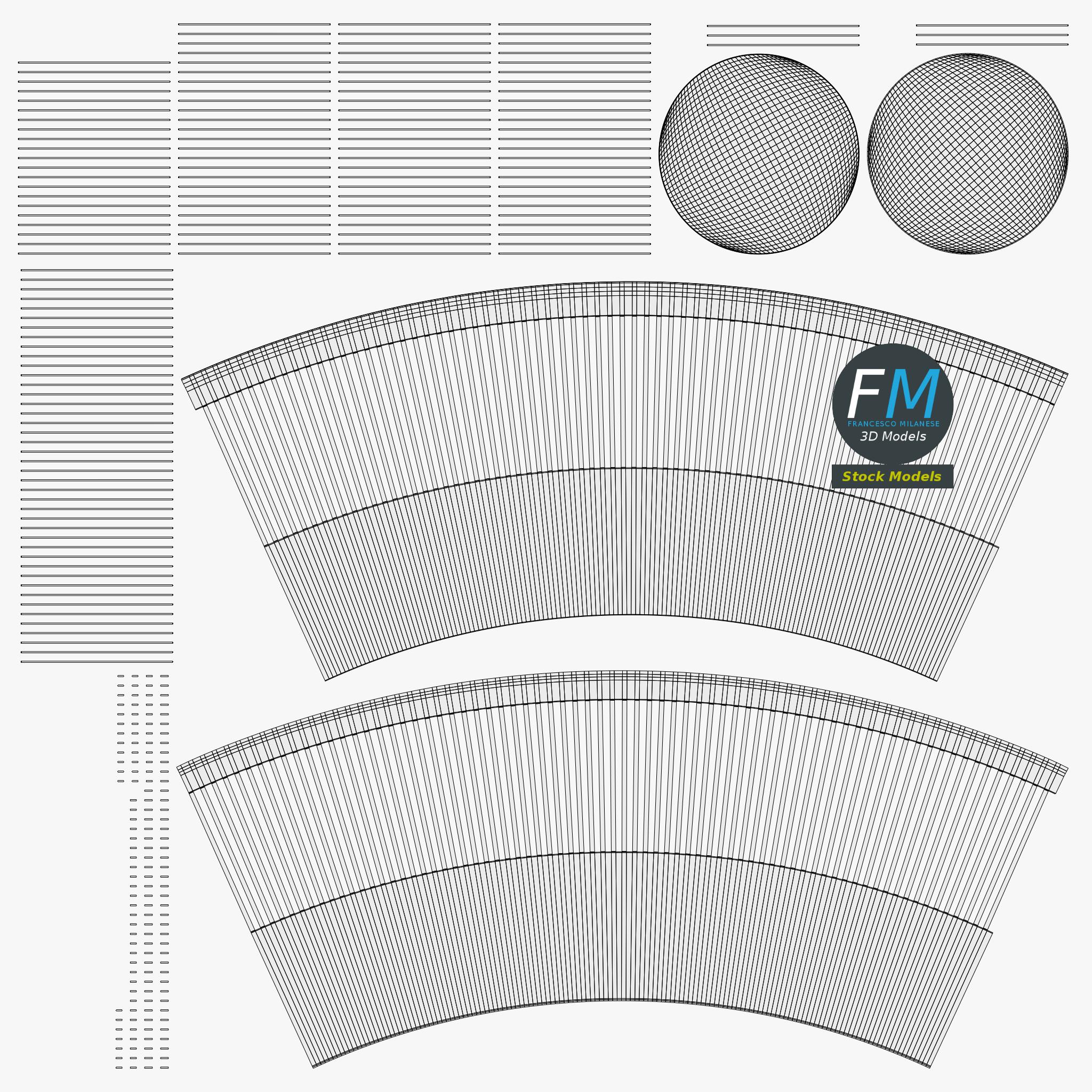 3D-Modell - Perforierter Kunststoff-Papierkorb - 11 3D-Modell - Perforierter Kunststoff-Papierkorb - 11