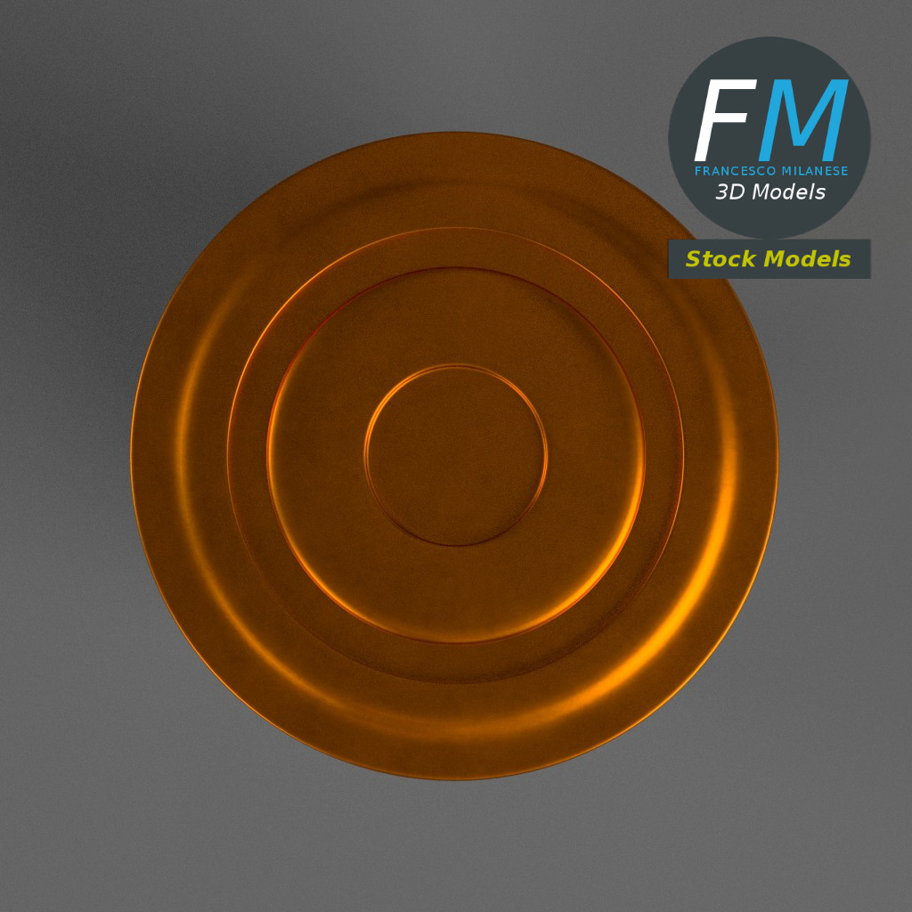 3D-Modell - Pharmaflasche mit Kapseln - 06