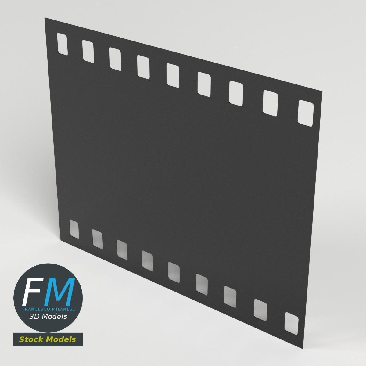 3D-Modell - Fotografischer Filmstreifen - 02