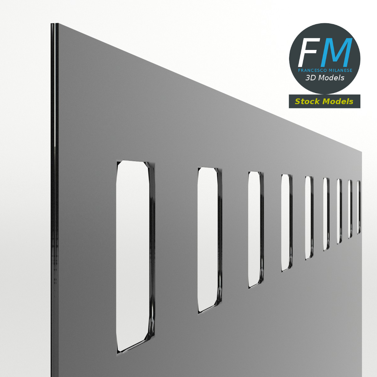 3D-Modell - Fotografischer Filmstreifen - 04